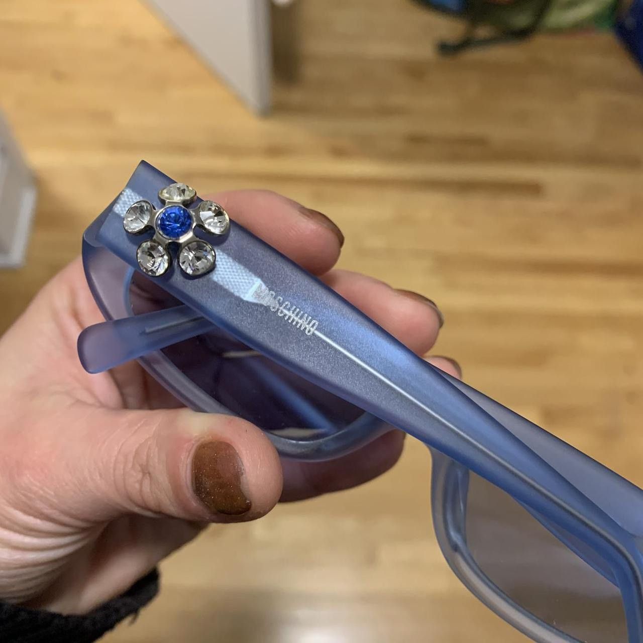 Moschino Baby blue Moschino sunglasses Size ONE SIZE - 5 Thumbnail
