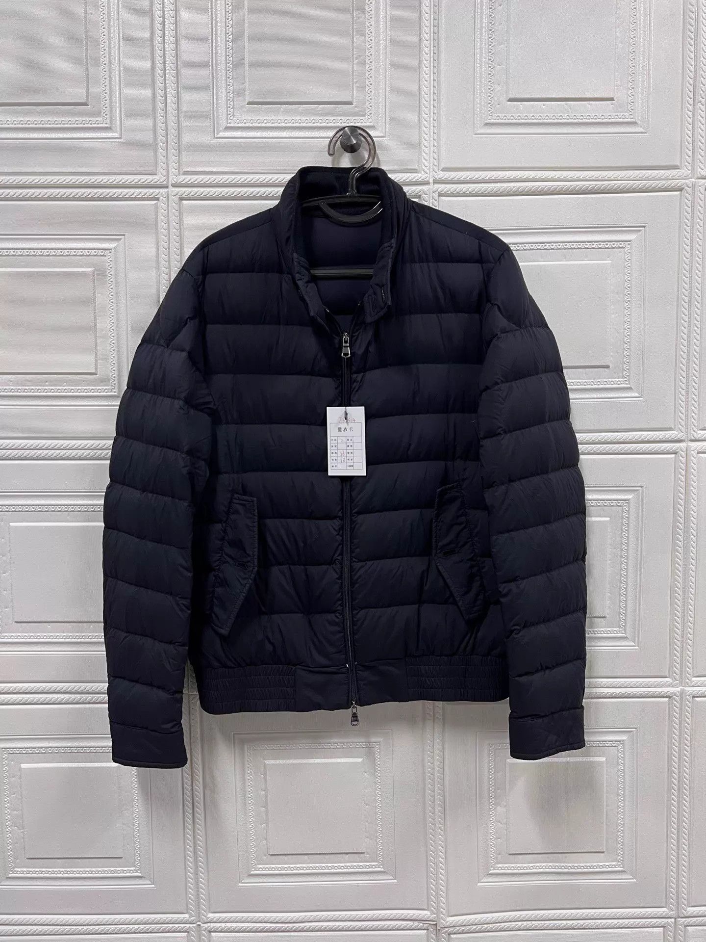 Moncler Moncler Black Ribbed Puffer Jacket Size 2 99 New Size US M / EU 48-50 / 2 - 1 Thumbnail