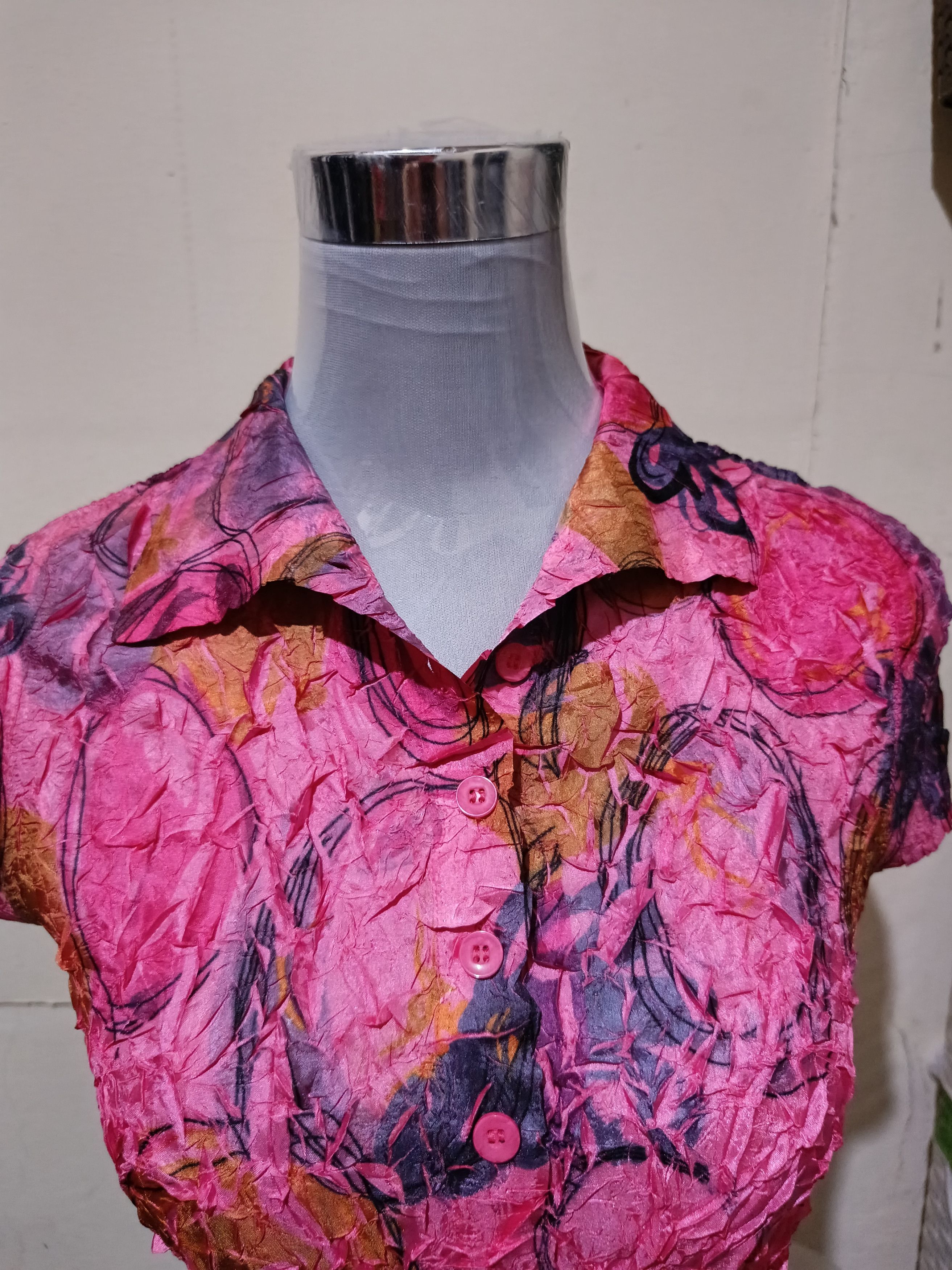 Japanese Brand Masaki Matsuoka crumpled pleats Size M / US 6-8 / IT 42-44 - 4 Thumbnail