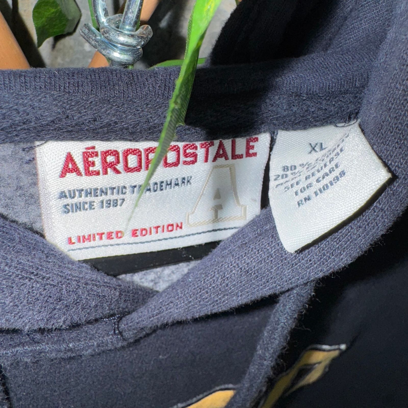 Aeropostale Vintage Y2K aeropostle collegiate arc 00s heavyweight hoodie Size US XL / EU 56 / 4 - 3 Thumbnail