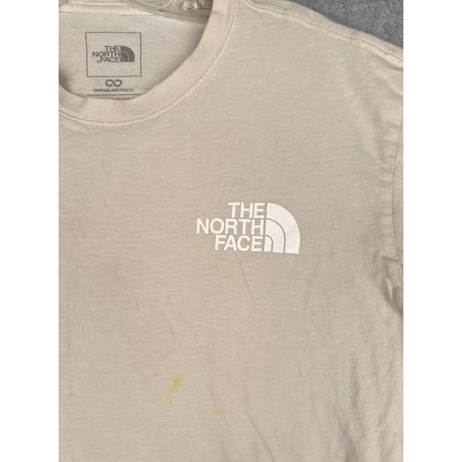 The North Face The North Face Shirt Men M Ivory Short Sleeve Crew Neck T-Shirt All Seasons Breathable Outdoor 90s? Size US M / EU 48-50 / 2 - 6 Thumbnail