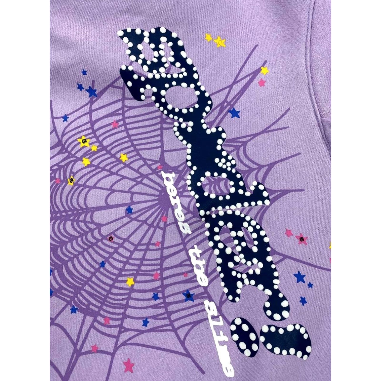 Sacai Sp5der Acai Hoodie Men XL Purple Size US XL / EU 56 / 4 - 3 Thumbnail