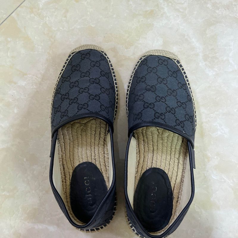 Gucci Gucci Blue Suede Slip-On Fisherman Shoes Size US 8.5 / EU 41-42 - 7 Thumbnail