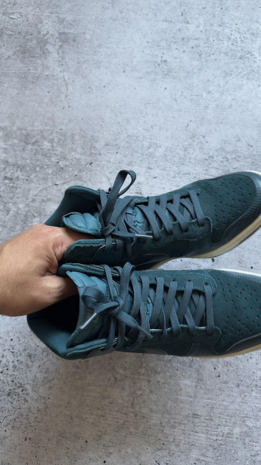 Nike Nike Dunk Women’s Sky Hi EssentialWedge Dark Sea Green Size US 8.5 / IT 38.5 - 5 Thumbnail