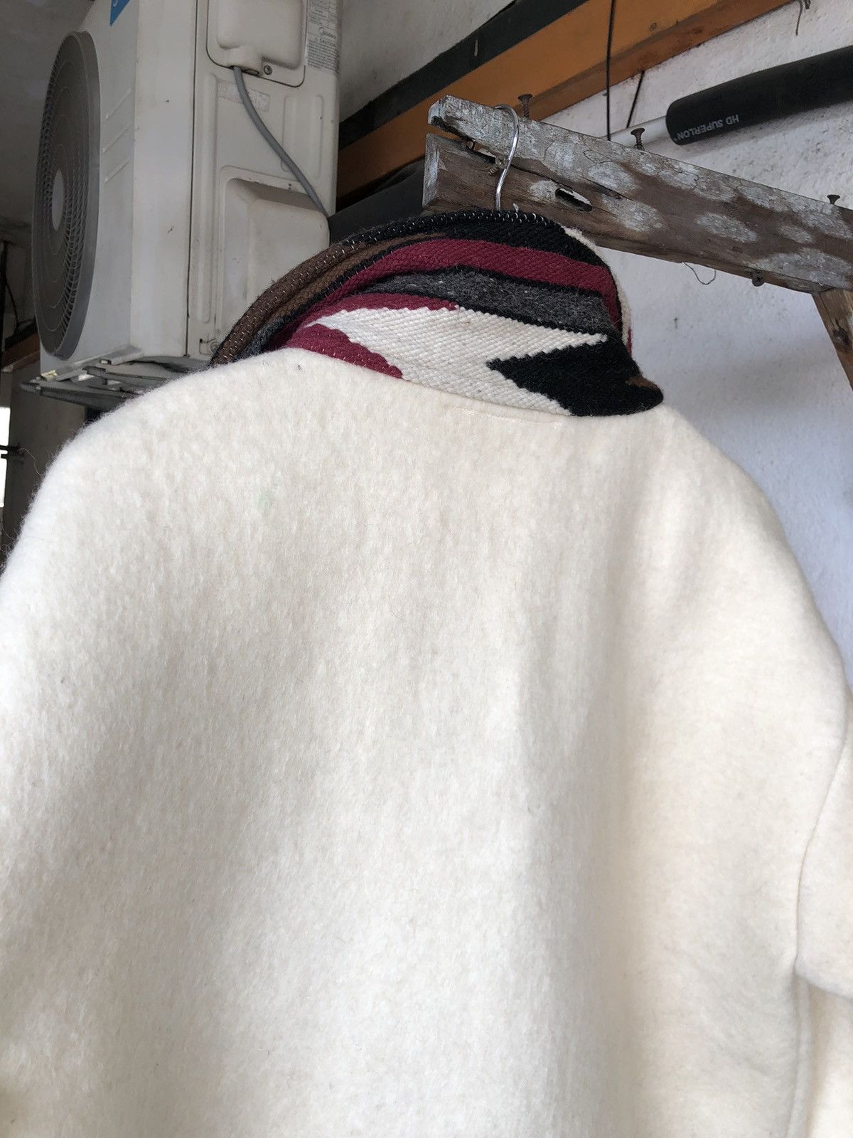 Native Rare🔥Vtg Artesanias Indigenas Hand Made Chimayo Wool Jacket Size US L / EU 52-54 / 3 - 21 Thumbnail