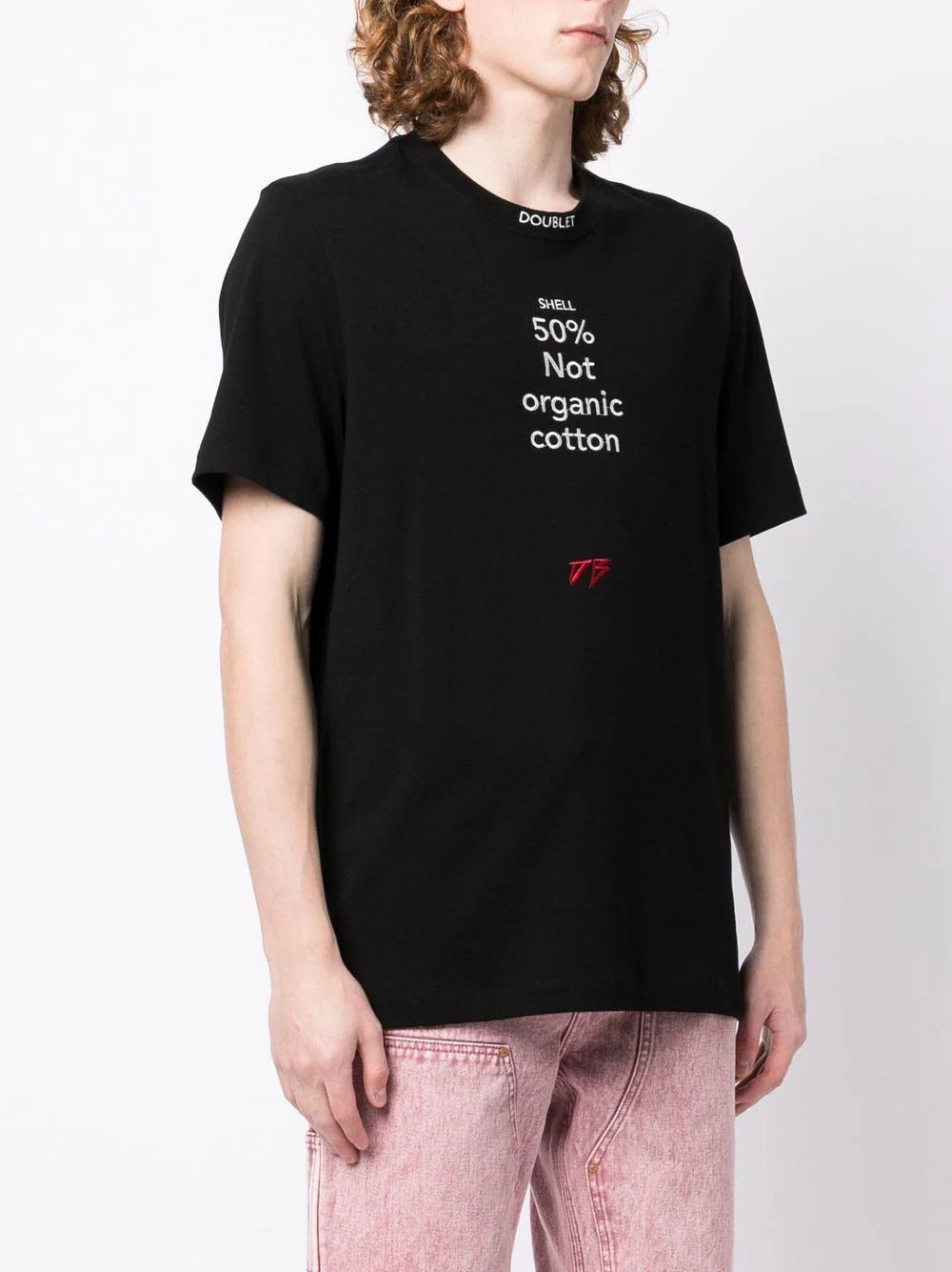 Doublet o1mris0824 Knit T-Shirt in Black Size US S / EU 44-46 / 1 - 8 Thumbnail