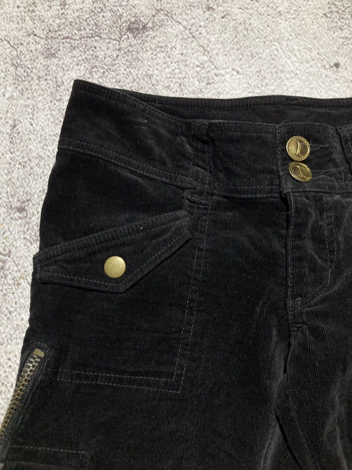 Japanese Brand 2000s Manies Corduroy Anarchy Punk Vkei Lgb Style Pants Size US 28 / EU 44 - 14 Thumbnail