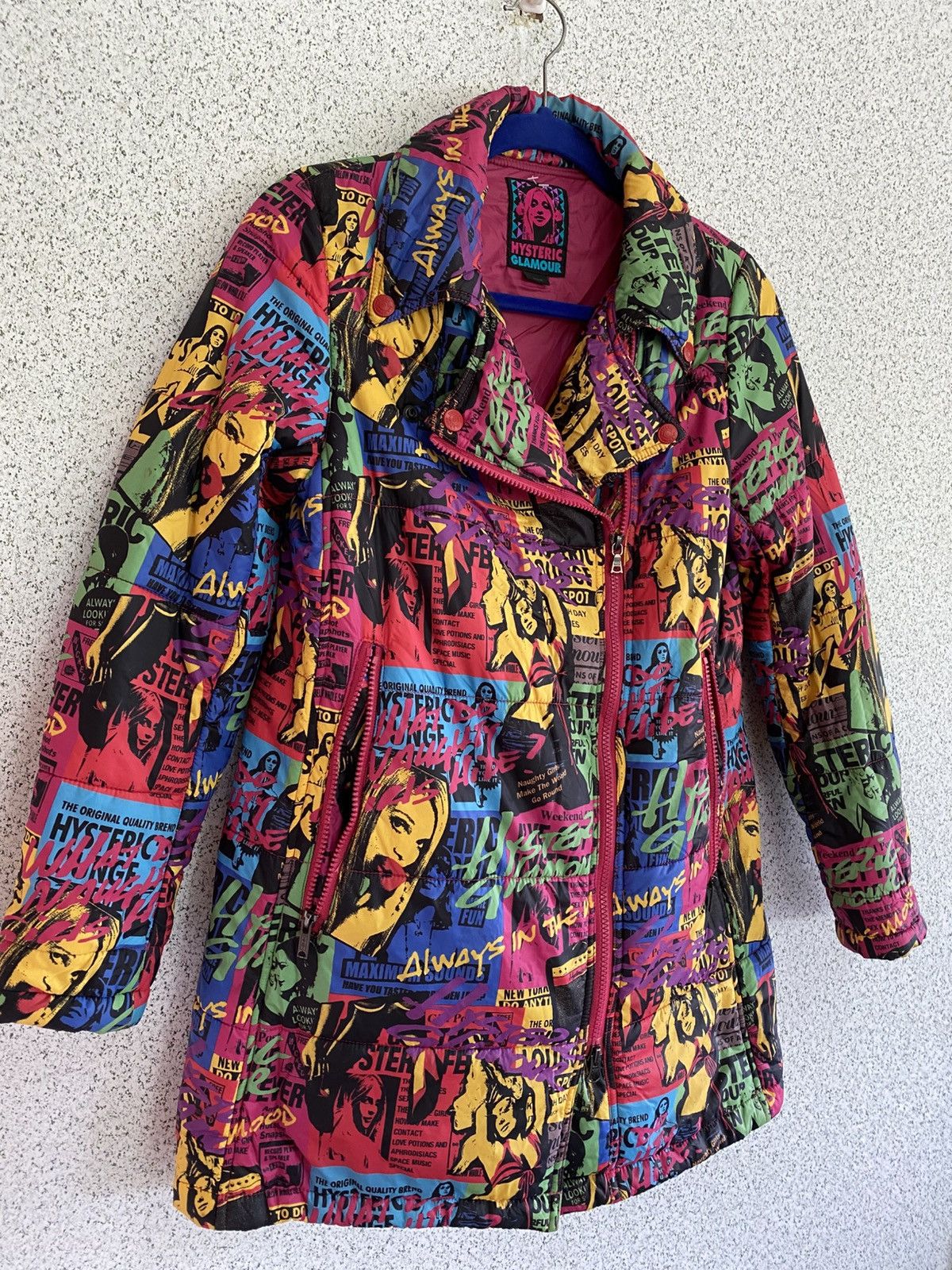 Hysteric Glamour Hysteric Glamour Comic Print Puffer–Iconic Multi Clr Jacket Size S / US 4 / IT 40 - 4 Thumbnail