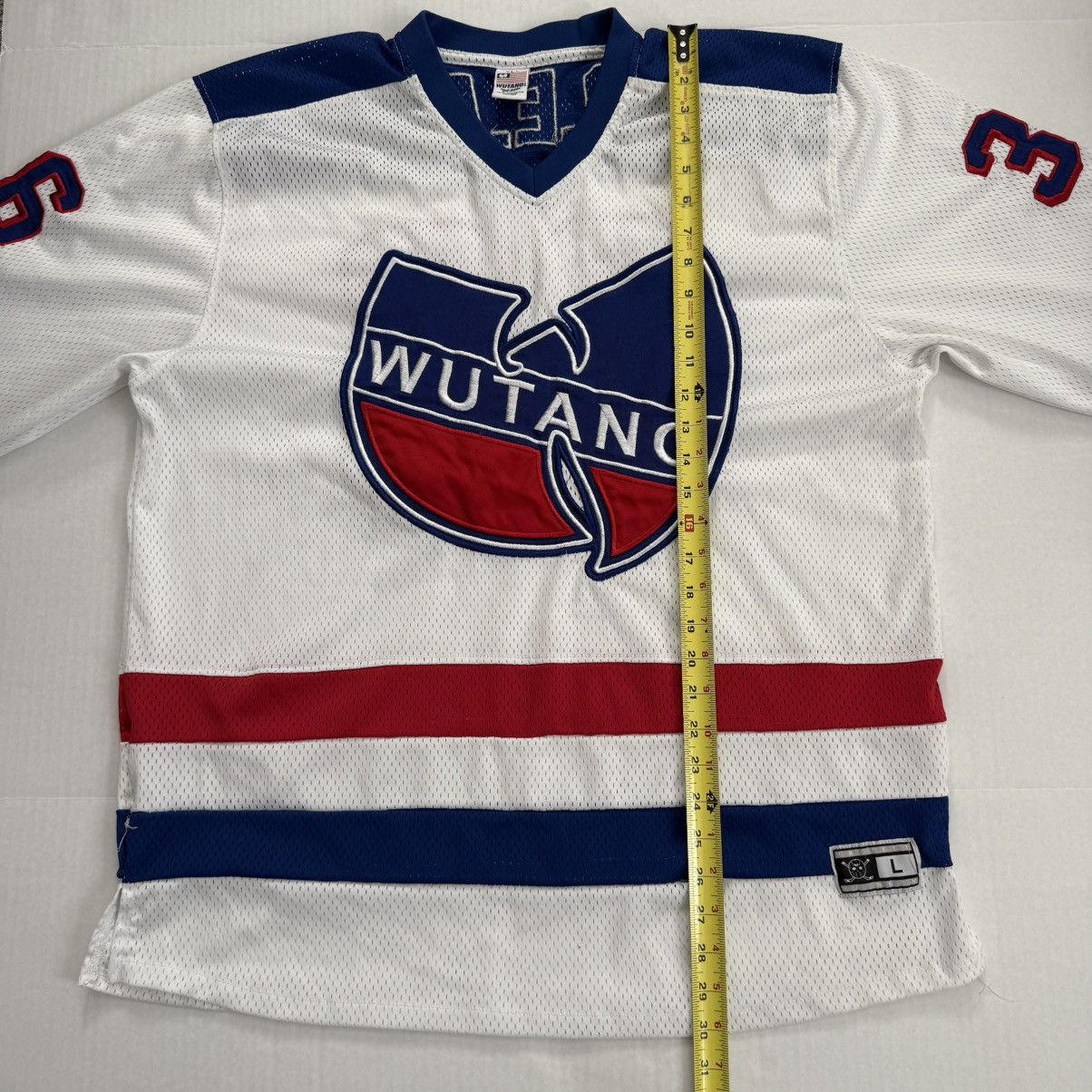 Wu-Tang Clan 🔴Wu-Tang Hockey Jersey Size Large New York Rangers Wu-Wear Size US L / EU 52-54 / 3 - 9 Thumbnail
