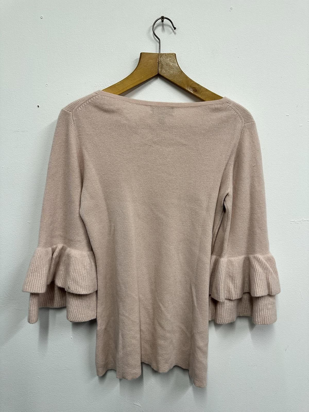 Charter Club Charter Club Cashmere Sweater with Ruffled Sleeves, Medium, Size M / US 6-8 / IT 42-44 - 4 Thumbnail