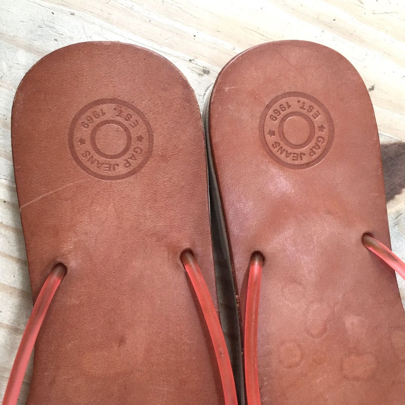 Gap Gap Sandals Womens 9 Flip Flop Thong Pink Toe Post Slip On Casual Flats Size US 9 / IT 39 - 5 Thumbnail
