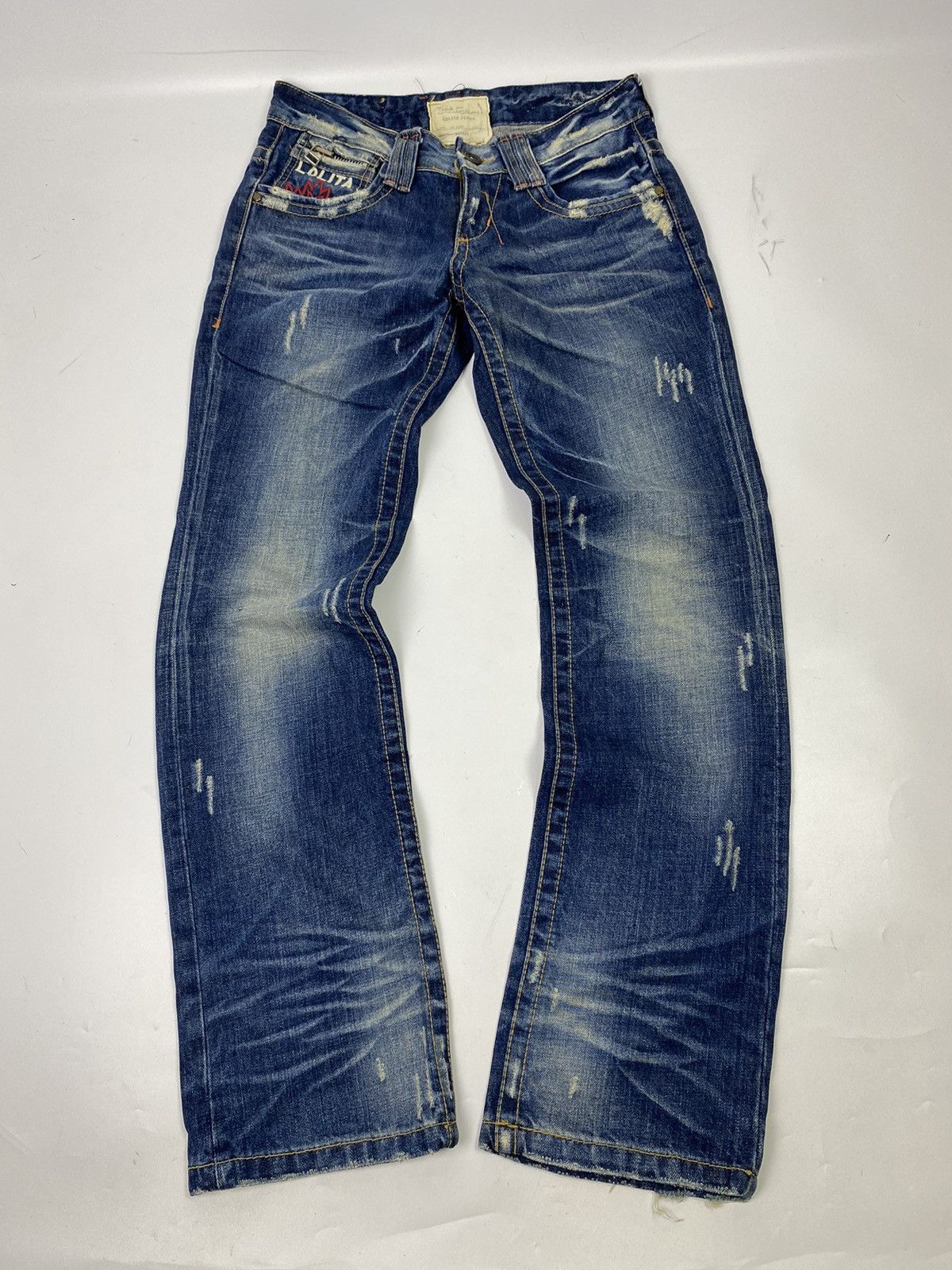 If Six Was Nine yoshitomo nara lolita mudwash jeans pant Size US 30 / EU 46 - 1 Thumbnail