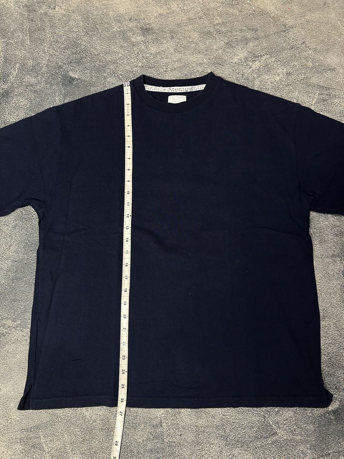 Number (N)ine NUMBER (N)INE Blank Shirt (Navy) Size US XL / EU 56 / 4 - 8 Thumbnail