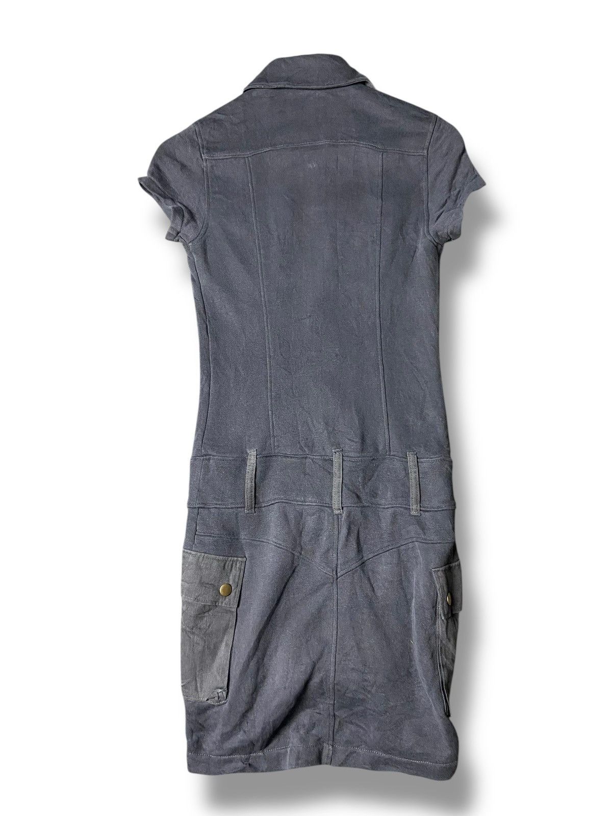 Japanese Brand Love Boat Belted Style Cargo Mini Dress (165) Size XS / US 0-2 / IT 36-38 - 6 Thumbnail