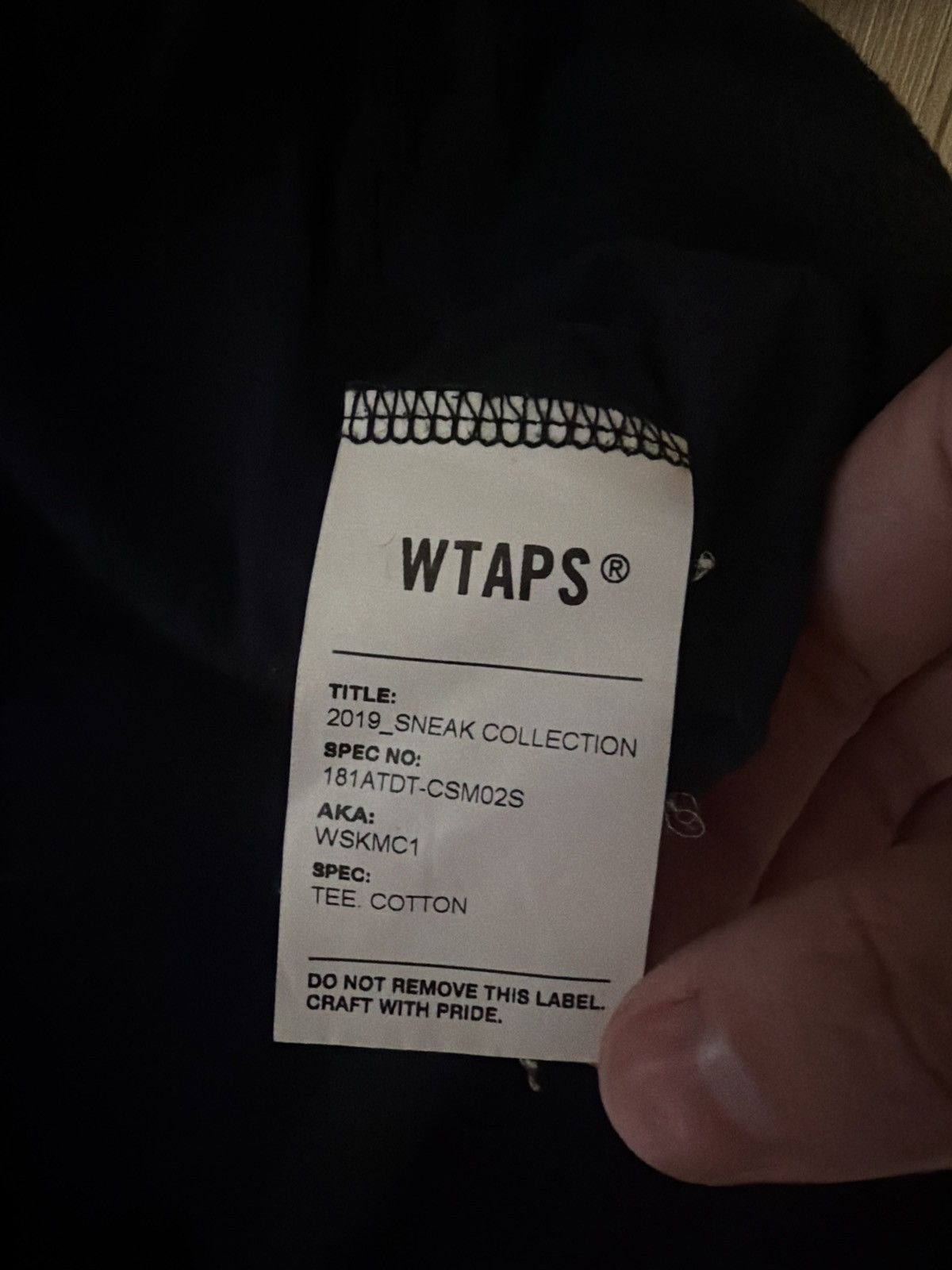 Wtaps WTAPS x The Conveni Black T-Shirt Size US L / EU 52-54 / 3 - 4 Thumbnail
