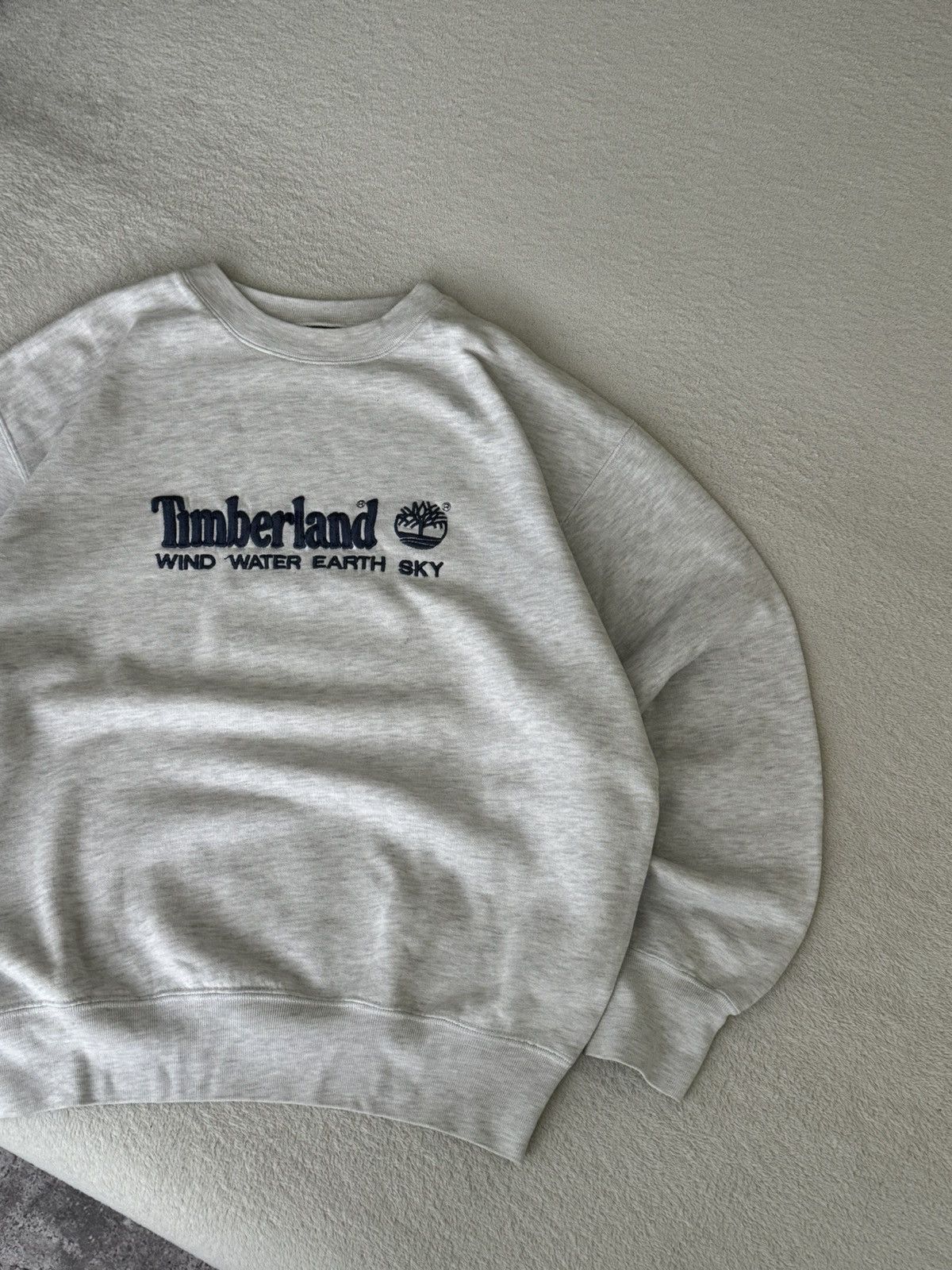 Timberland Vintage Timberland oversized Y2K grey sweater Size US M / EU 48-50 / 2 - 3 Thumbnail