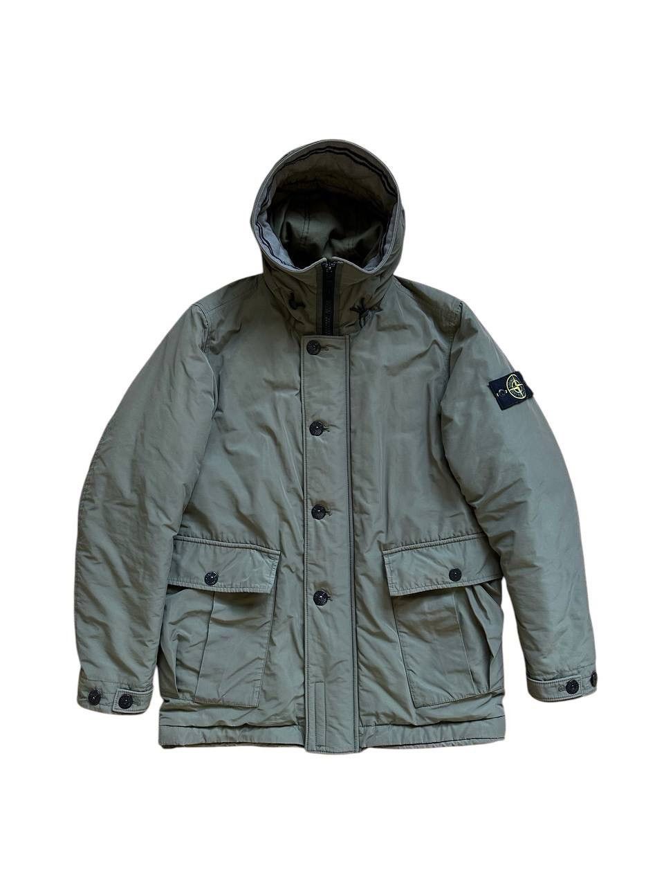 C.P. Company Stone Island Streetwear Stone Island Micro Reps Primaloft Khaki Winter Jacket Grailed