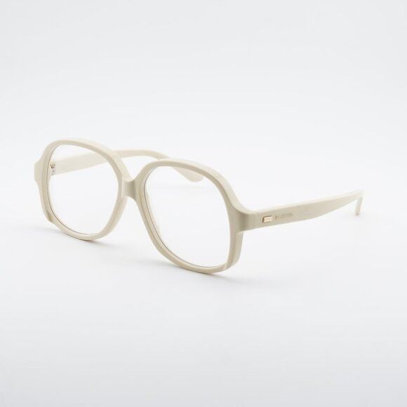 Valentino Valentino VLX-177C Eyeglasses White/Gold 59mm Square Frame Size ONE SIZE - 1 Thumbnail