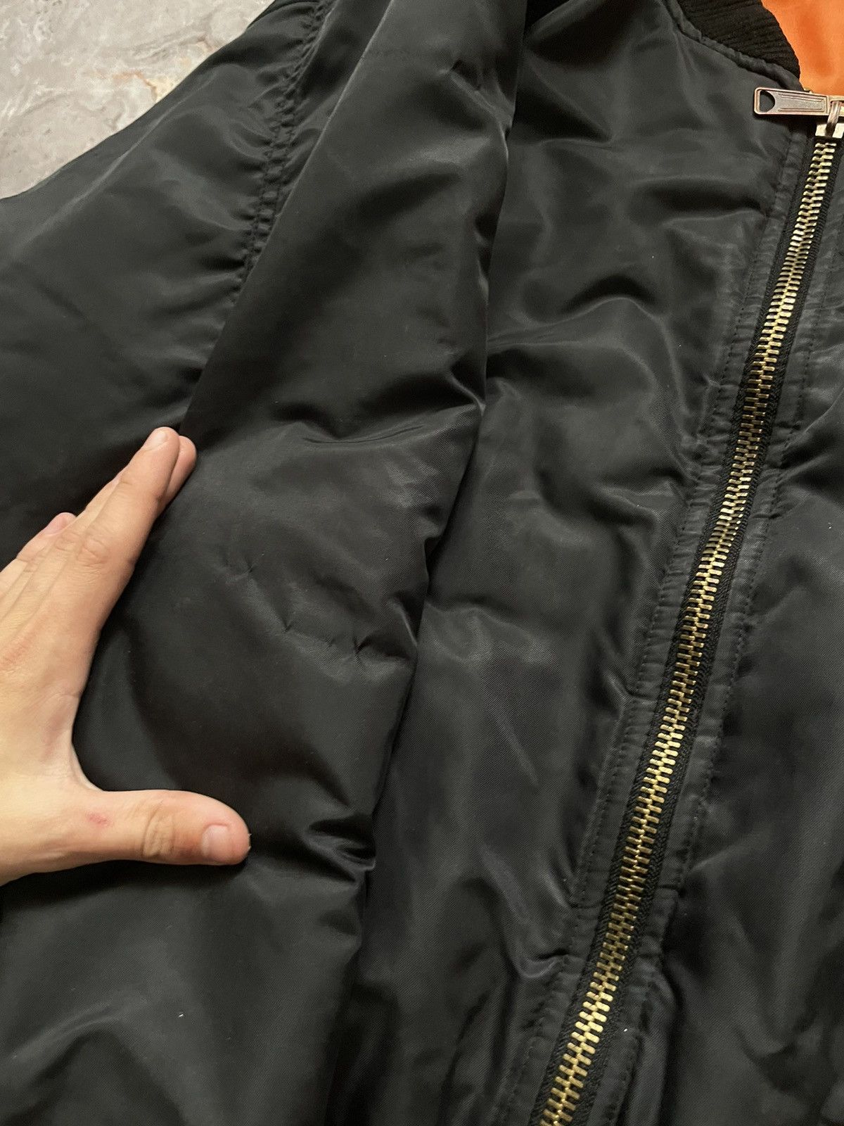Bomber Jacket × Ma 1 × Vintage Masters Of Hardcore Ma-1