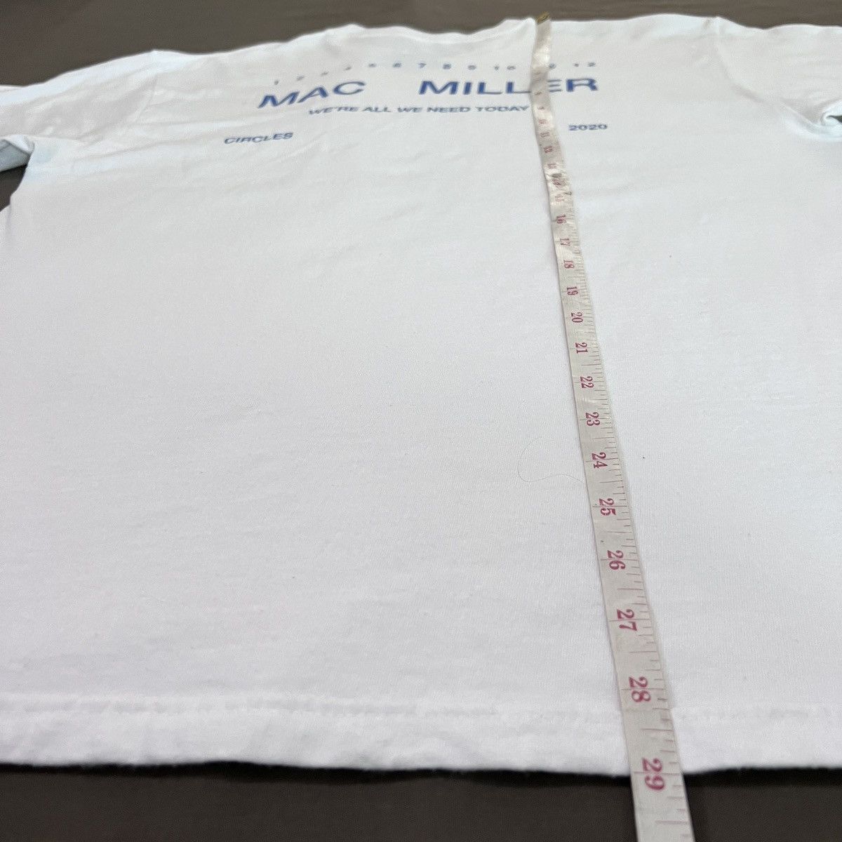 Mac Miller 2019 Mac Miller Circles Promo Tee Shirt Size L Size US L / EU 52-54 / 3 - 7 Thumbnail