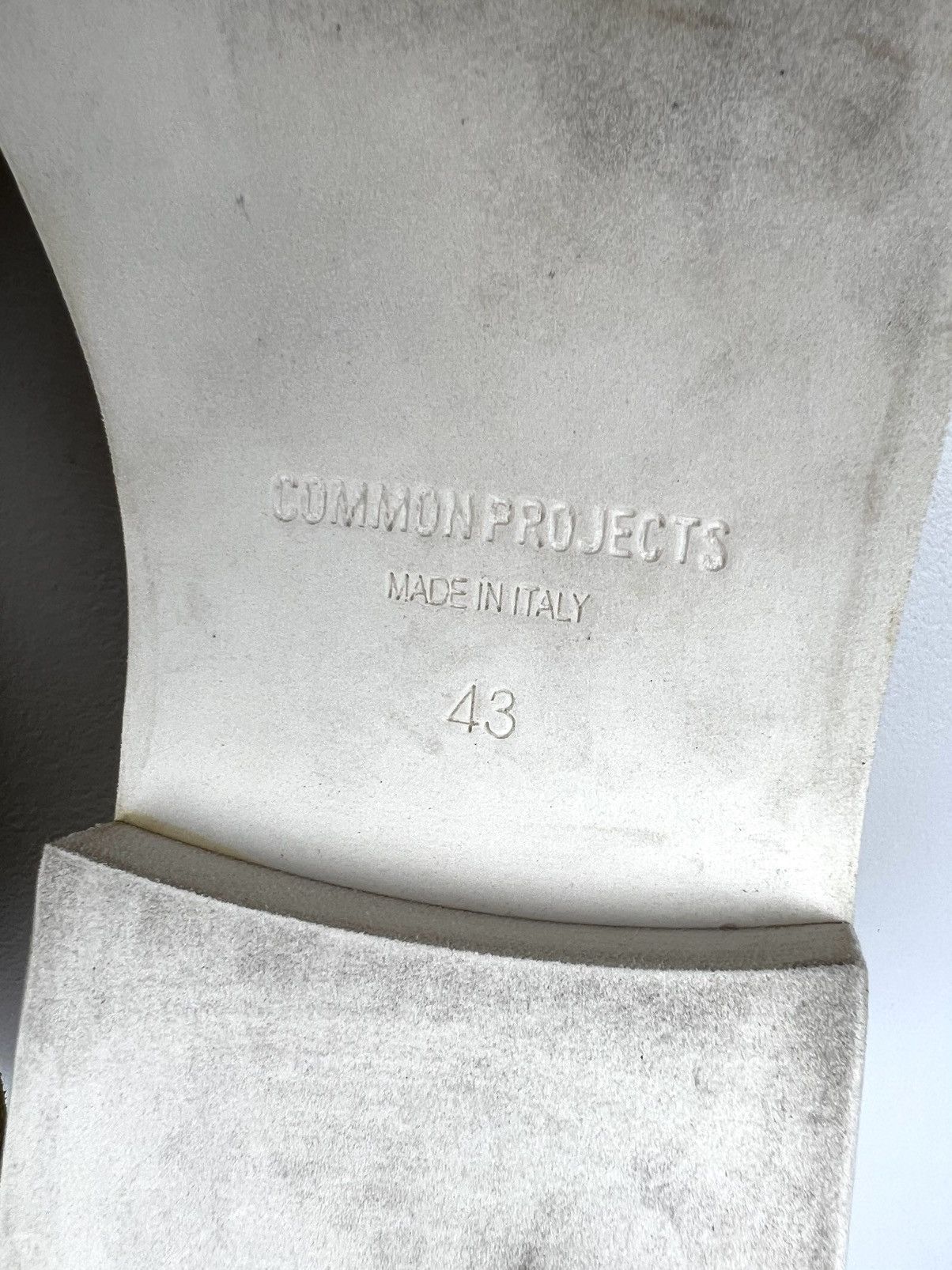 Common Projects COMMON PROJECTS Boots Suede Desert Chukka Shoes Lace Up Mens Size US 10 / EU 43 - 17 Thumbnail