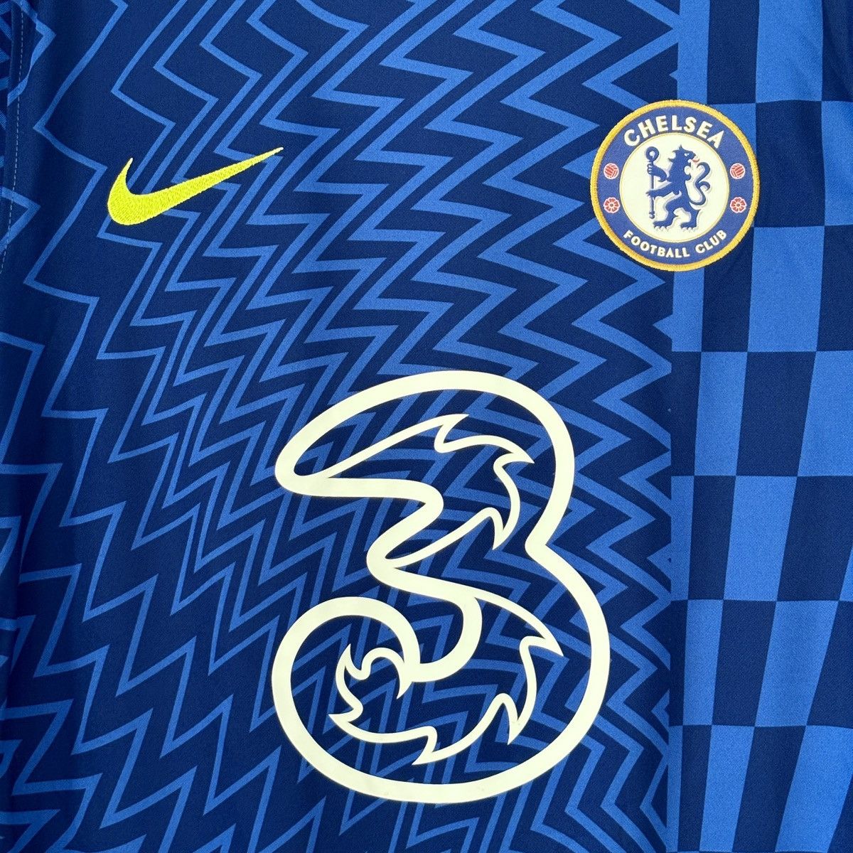 Nike 2021 2022 Chelsea England Nike Home Kit Soccer Jersey Shirt Size US S / EU 44-46 / 1 - 3 Thumbnail