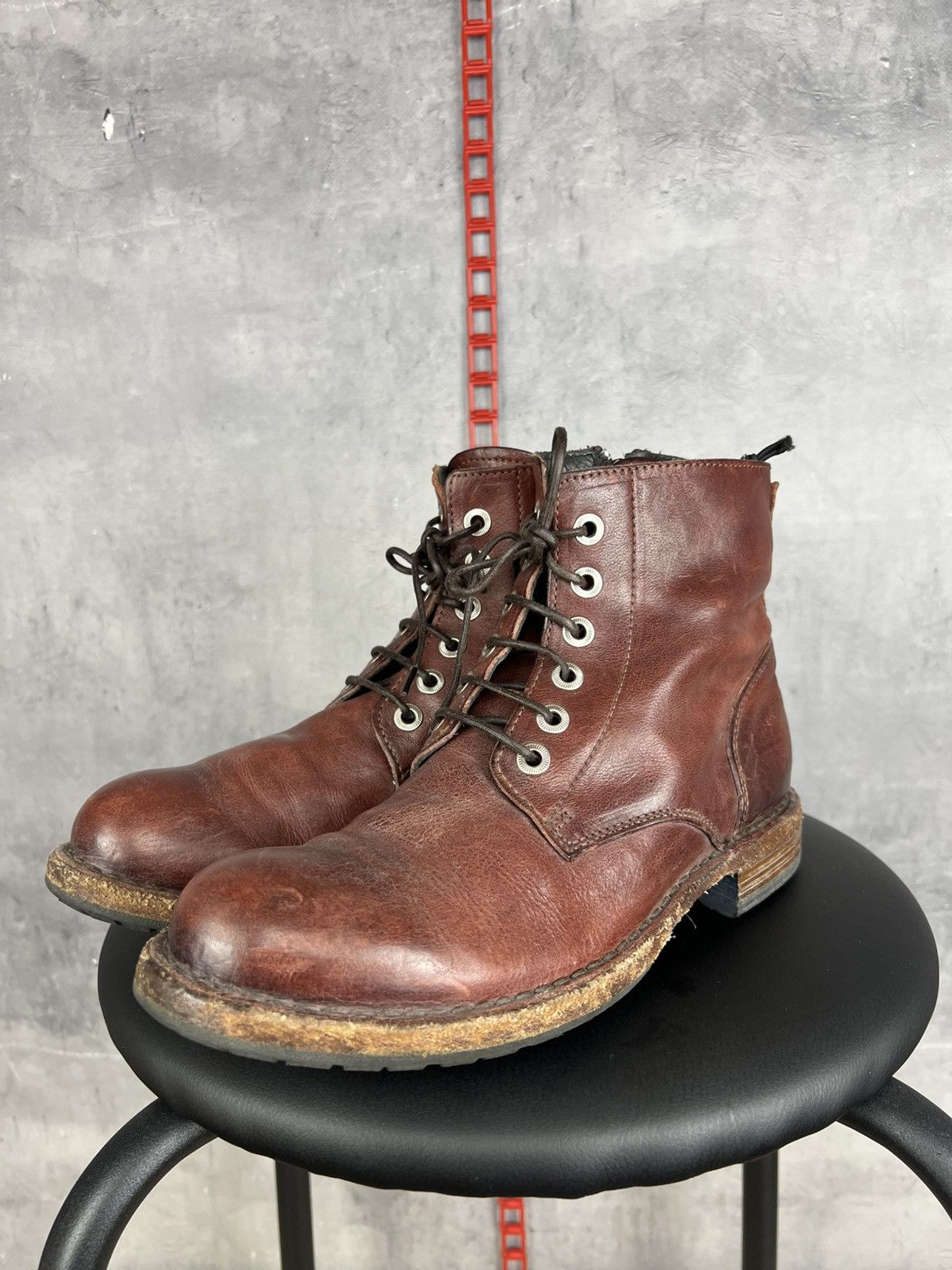 MoMA MOMA Leather Ankle Boots EU 38 Women / Unisex Brown Size US 8 / IT 38 - 5 Thumbnail