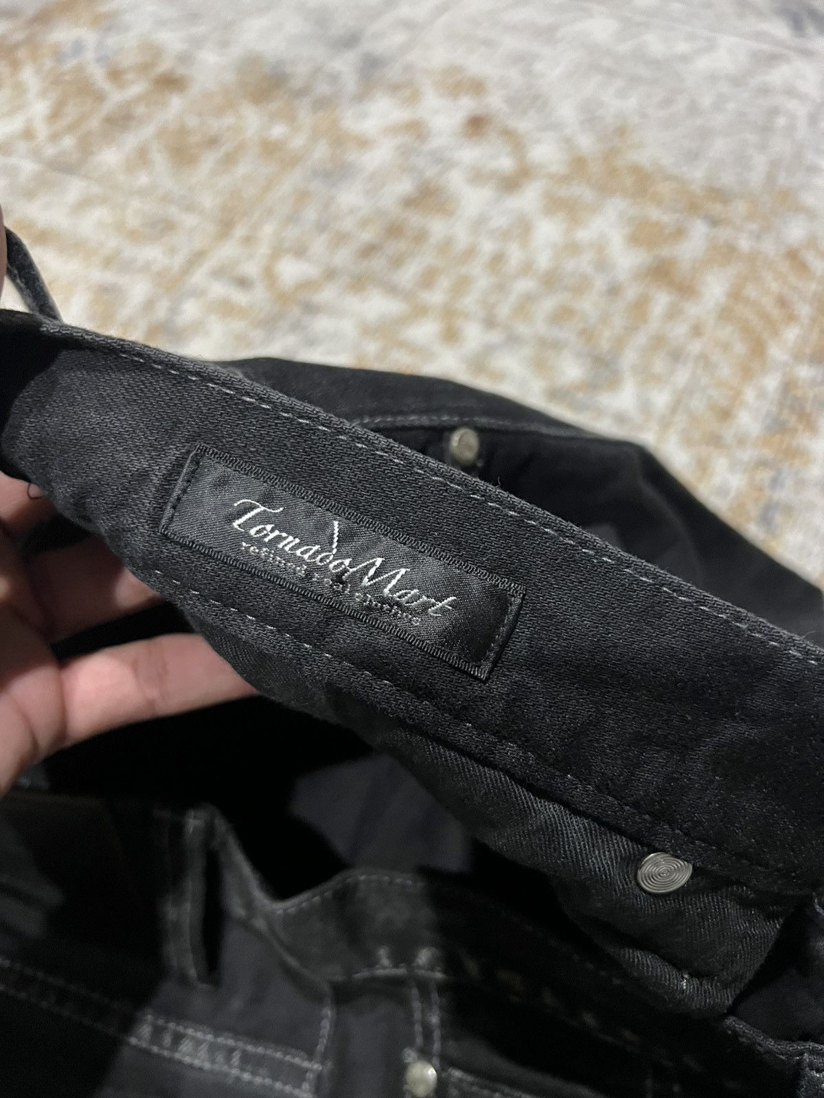 If Six Was Nine Tornado Mart Mudmax Whiskered Flared Denim vkei LGB style Size US 30 / EU 46 - 7 Thumbnail