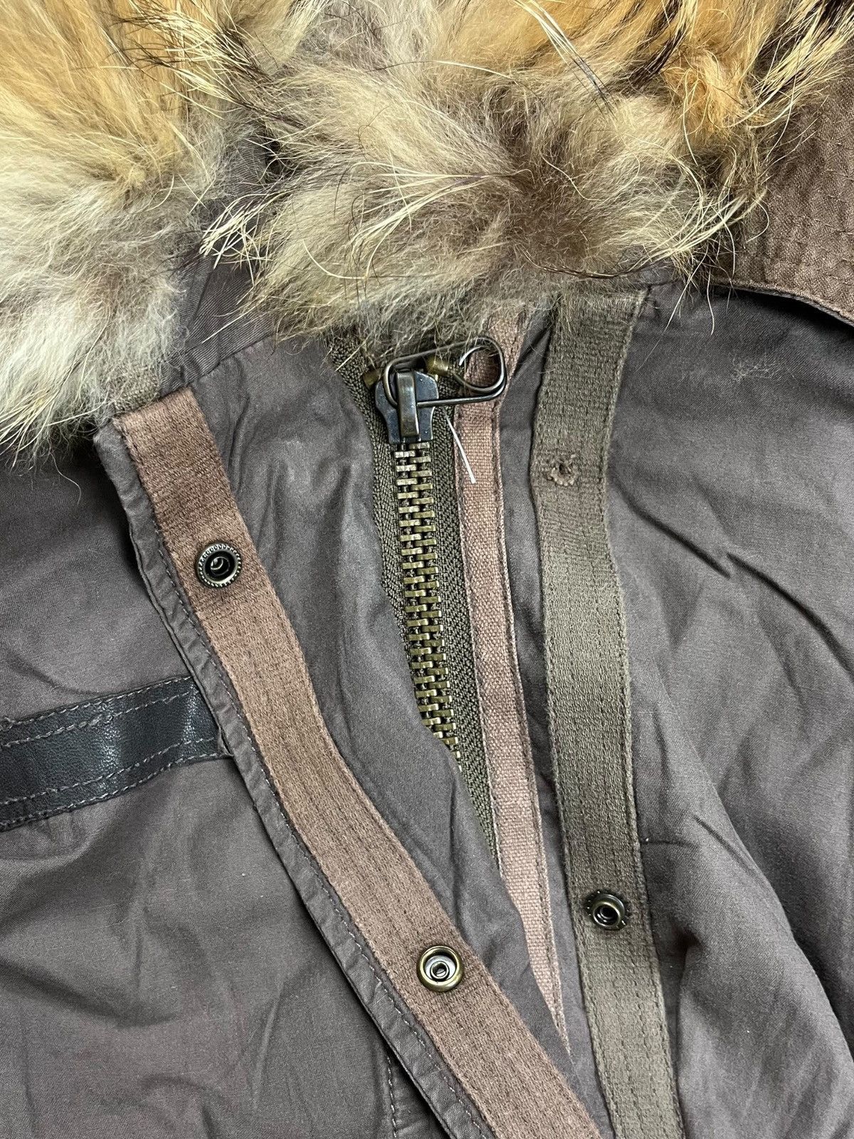 GOA 2000s GOA - Apocalypse Style Fur Hoodie Parka Jacket Size US M / EU 48-50 / 2 - 11 Thumbnail