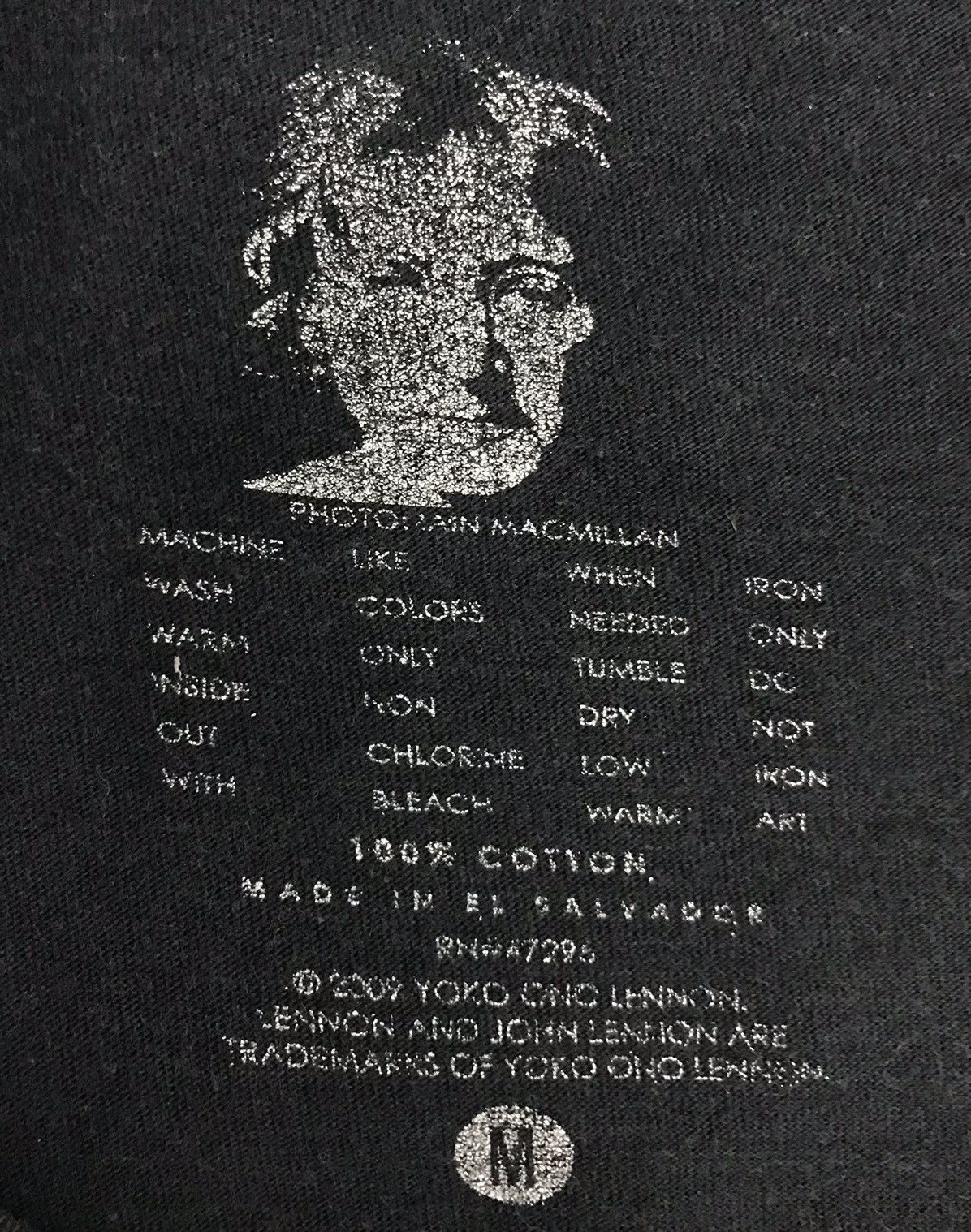 Vintage John Lennon Imagine all the people living life in peace Shir Size US M / EU 48-50 / 2 - 7 Thumbnail