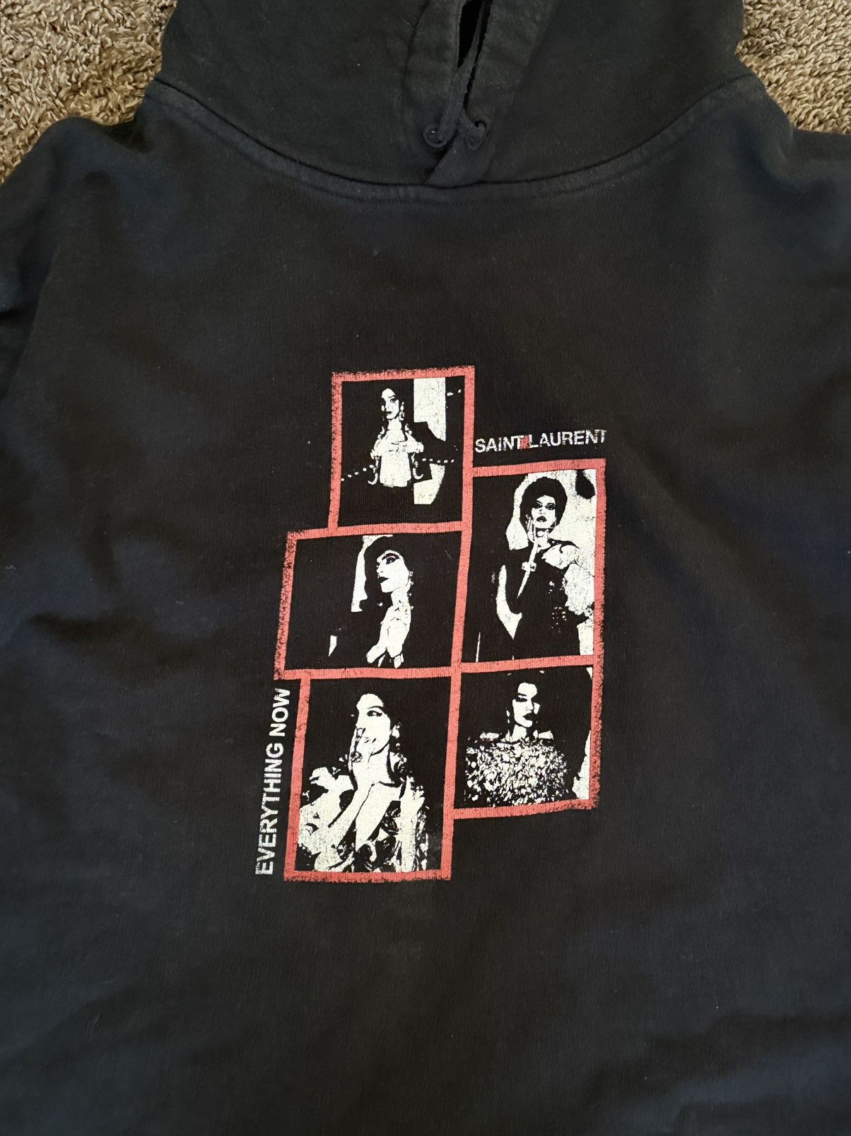 Saint Laurent Paris Saint Laurent — Everything Now Hoodie Size US L / EU 52-54 / 3 - 2 Thumbnail