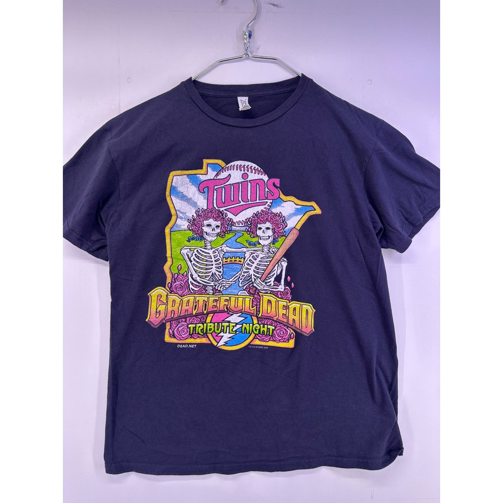 & Other Stories Minnesota Twins Grateful Dead Tribute Night Shirt 2022 Sz M Size M / US 6-8 / IT 42-44 - 3 Thumbnail