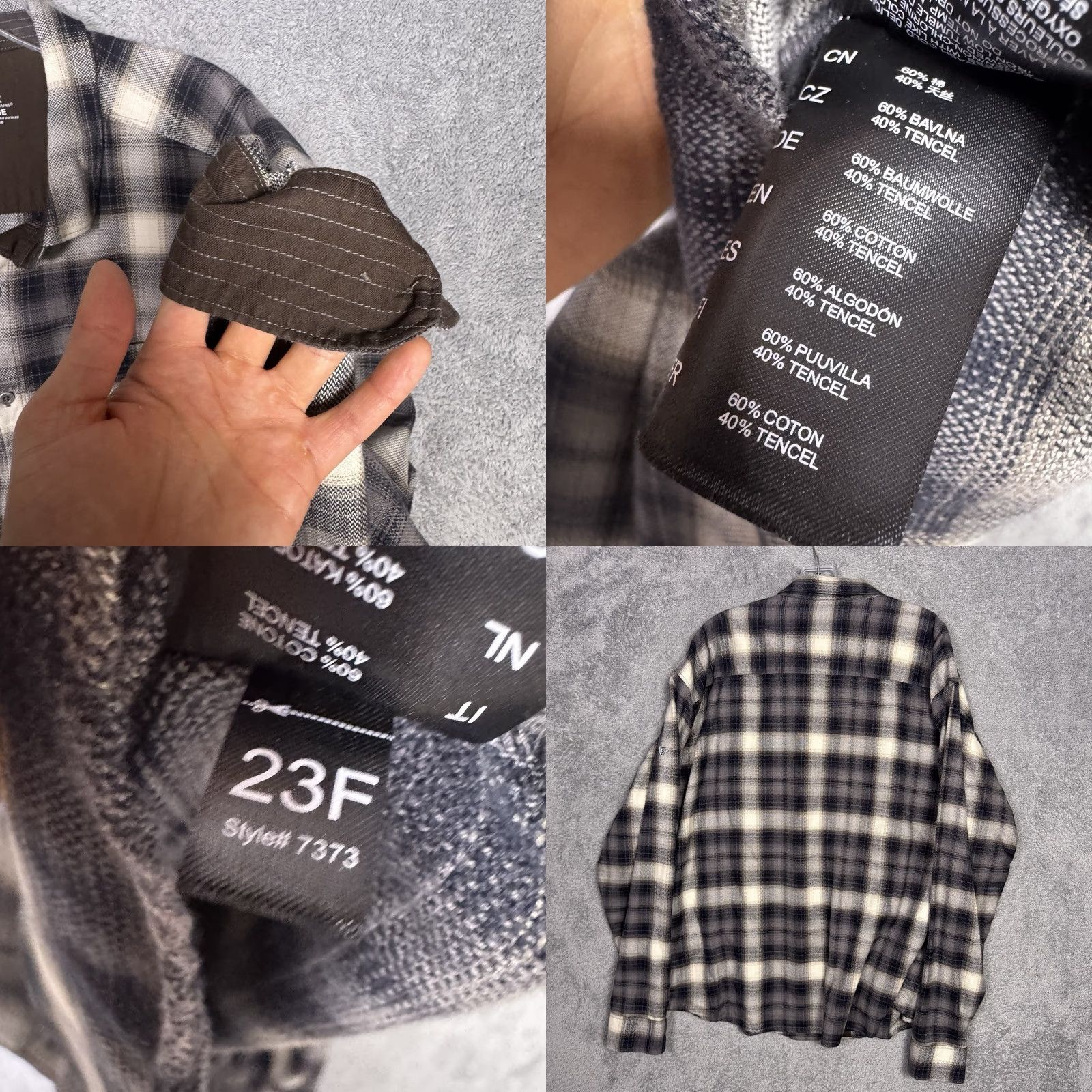 Vintage KUHL Shirt Mens 3XL Plaid The Law Flannel Shadow Barn Chore 7373 Size US XXL / EU 58 / 5 - 8 Thumbnail