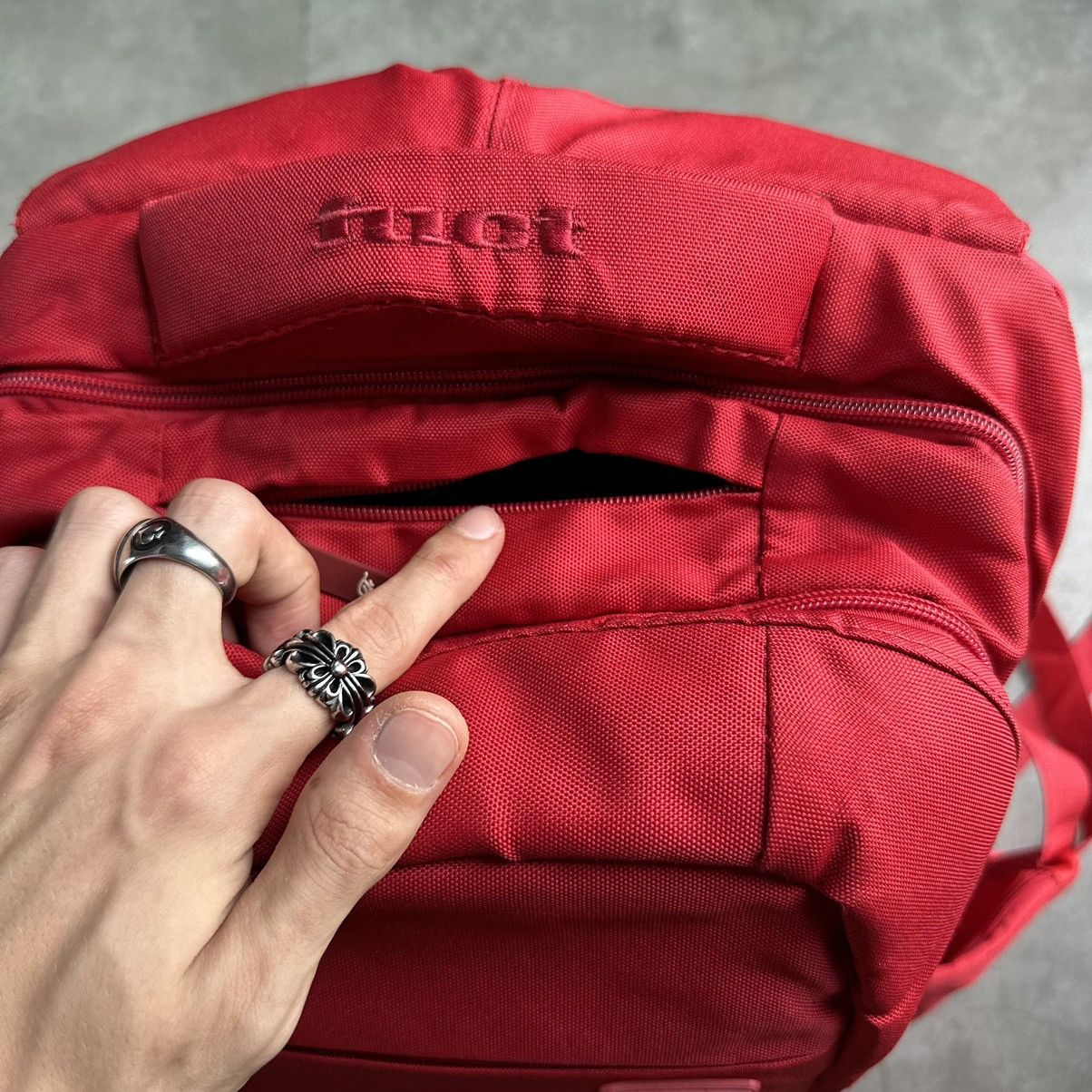 FUCT [OG Grail] FUCT VINTAGE RED BACKPACK Size ONE SIZE - 10 Thumbnail