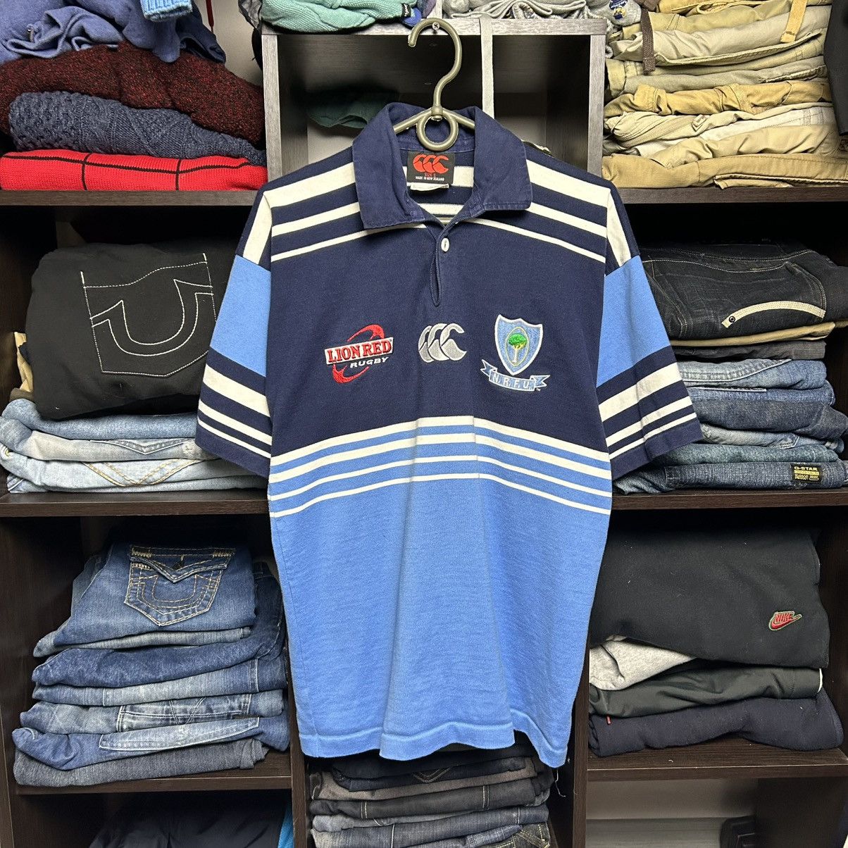Canterbury of New Zealand Vintage Canterbury Ireland Rugby 1993 Blue Big Logo polo Size US S / EU 44-46 / 1 - 1 Thumbnail