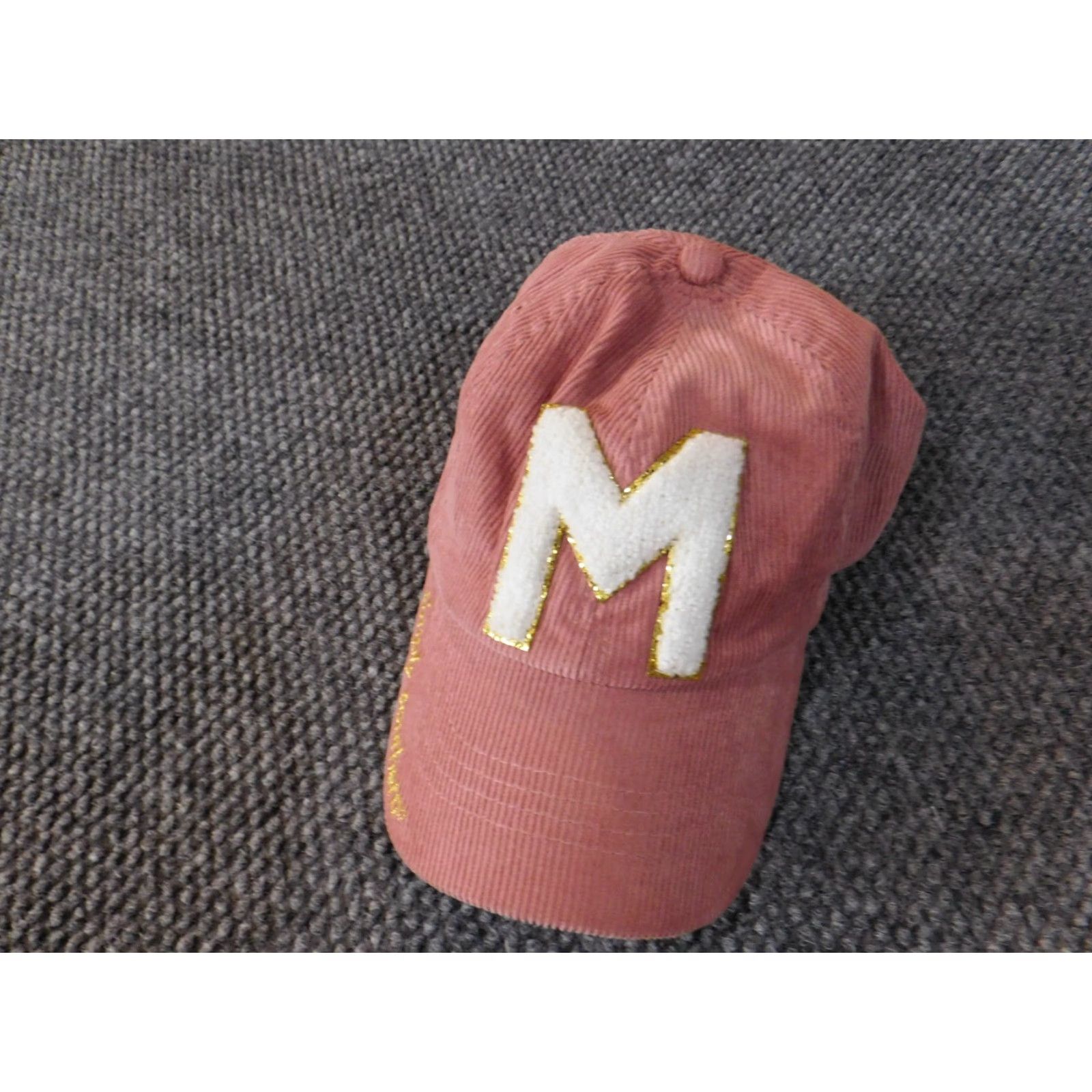 Pinko Simply Southern Hat Cap Womens Pink Logo Fuzzy One Size Adjustable Lightweight Canvas Cotton Baseball Cap Womens Pink Size ONE SIZE - 2 Thumbnail