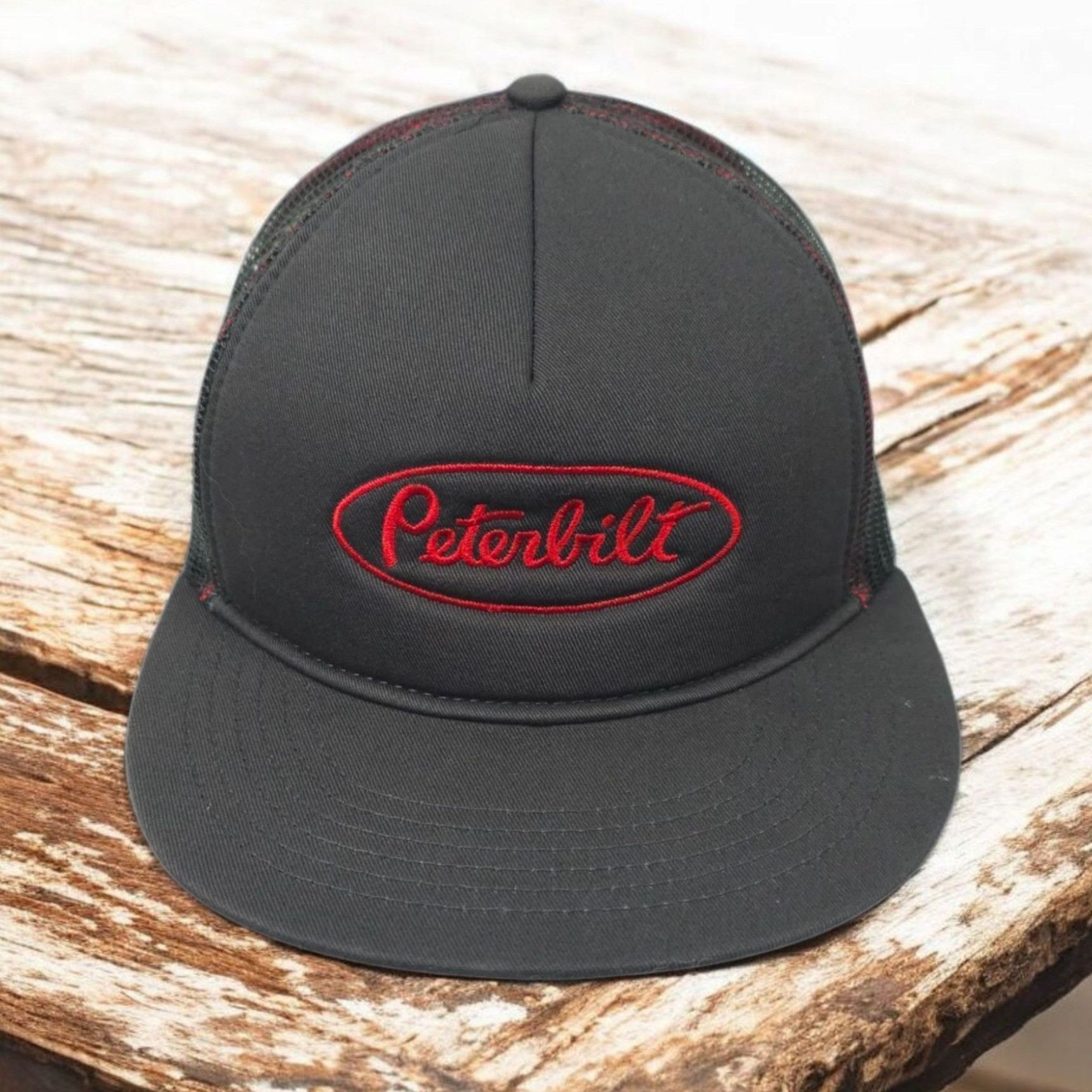 Other Peterbilt Embroidered Logo Mesh Snapback Cap Trucker Hat NEW Size ONE SIZE - 1 Thumbnail
