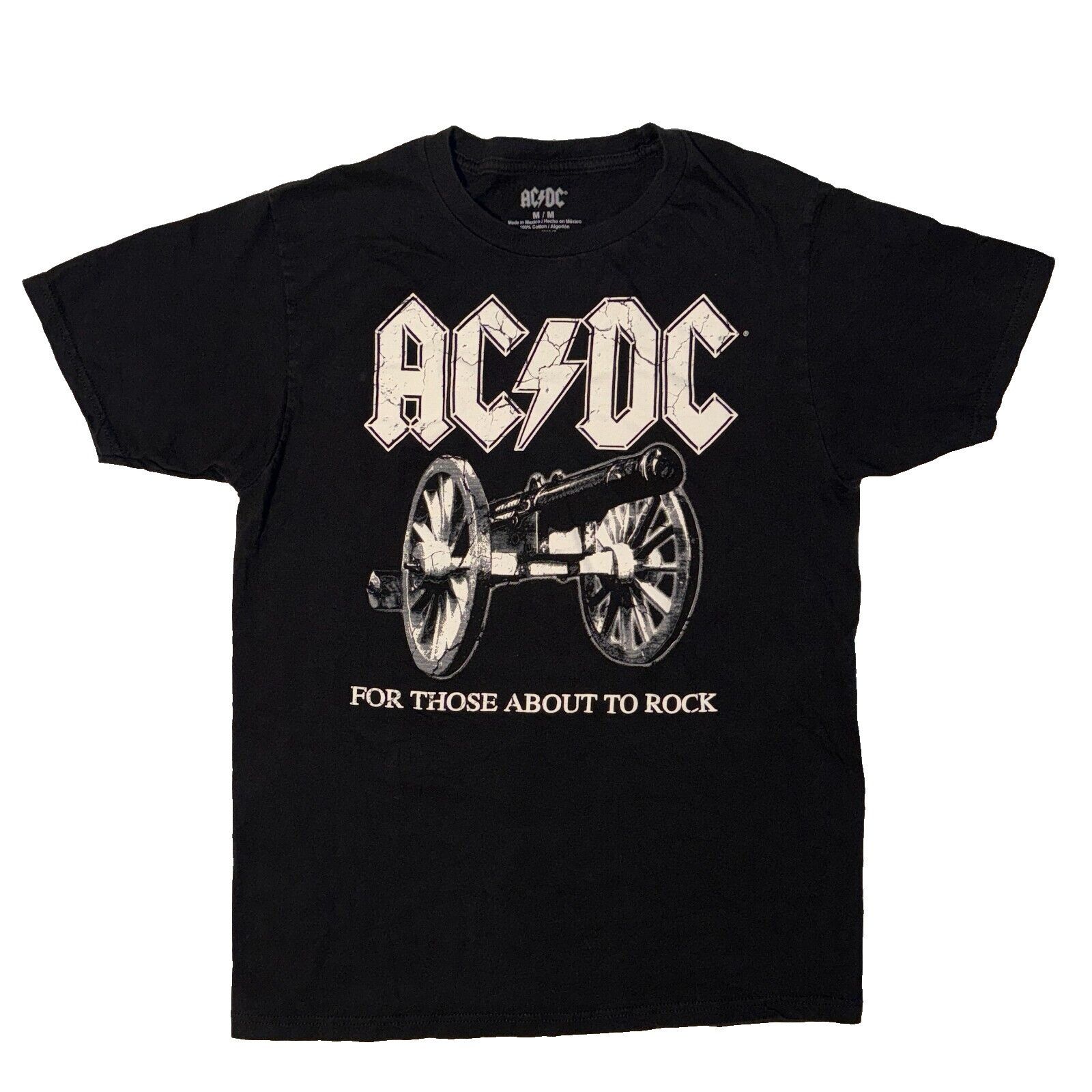 AC/DC AC/DC For Those About To Rock - Rock Band Tee Black Graphic Size US M / EU 48-50 / 2 - 1 Thumbnail