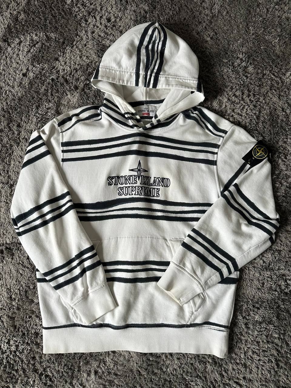 Stone Island X Supreme Hoodie