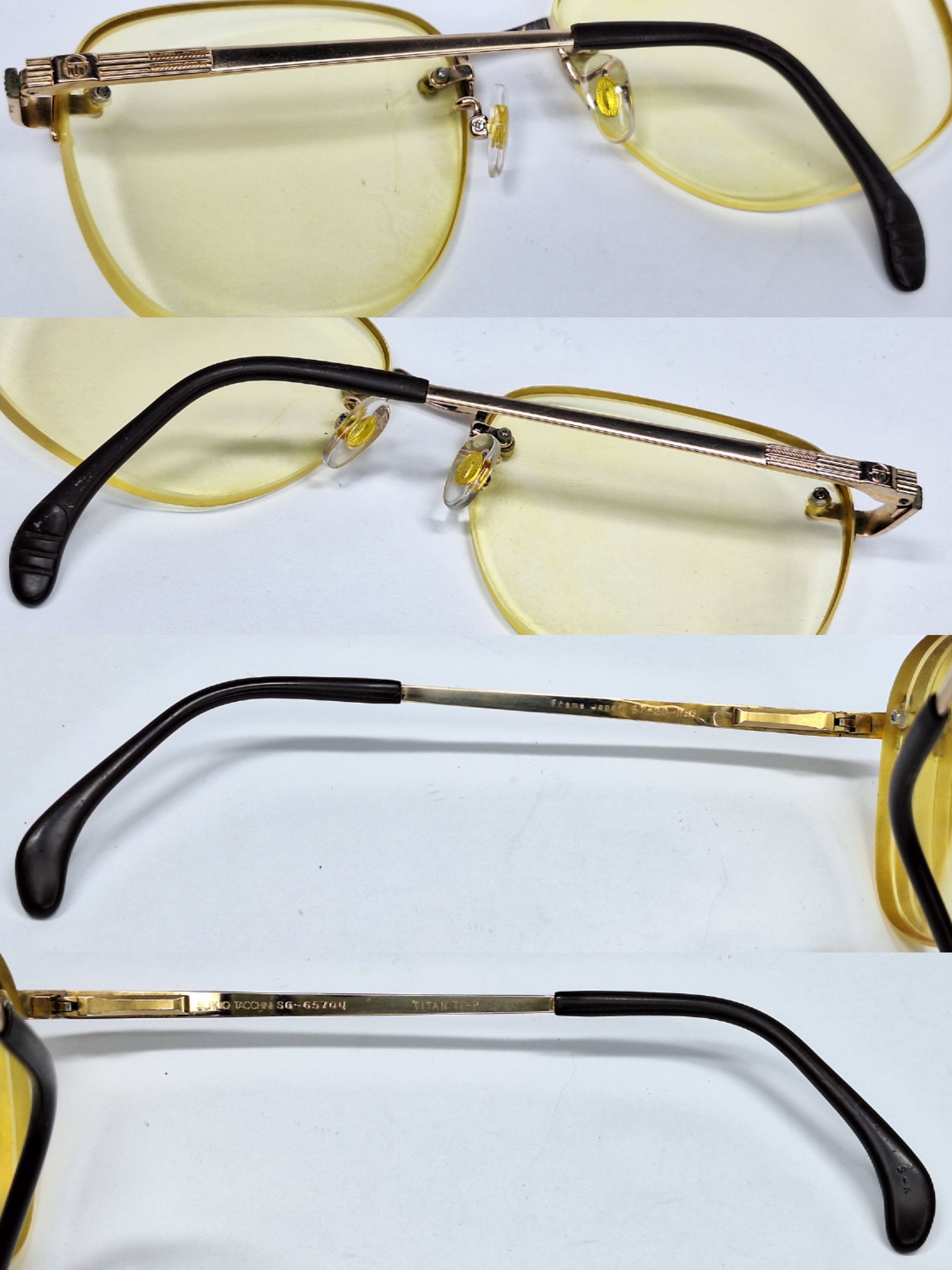 Sergio Tacchini Sergio Tacchini SG-6570U Pure Titanium Rimless Glasses Japan Size ONE SIZE - 3 Thumbnail