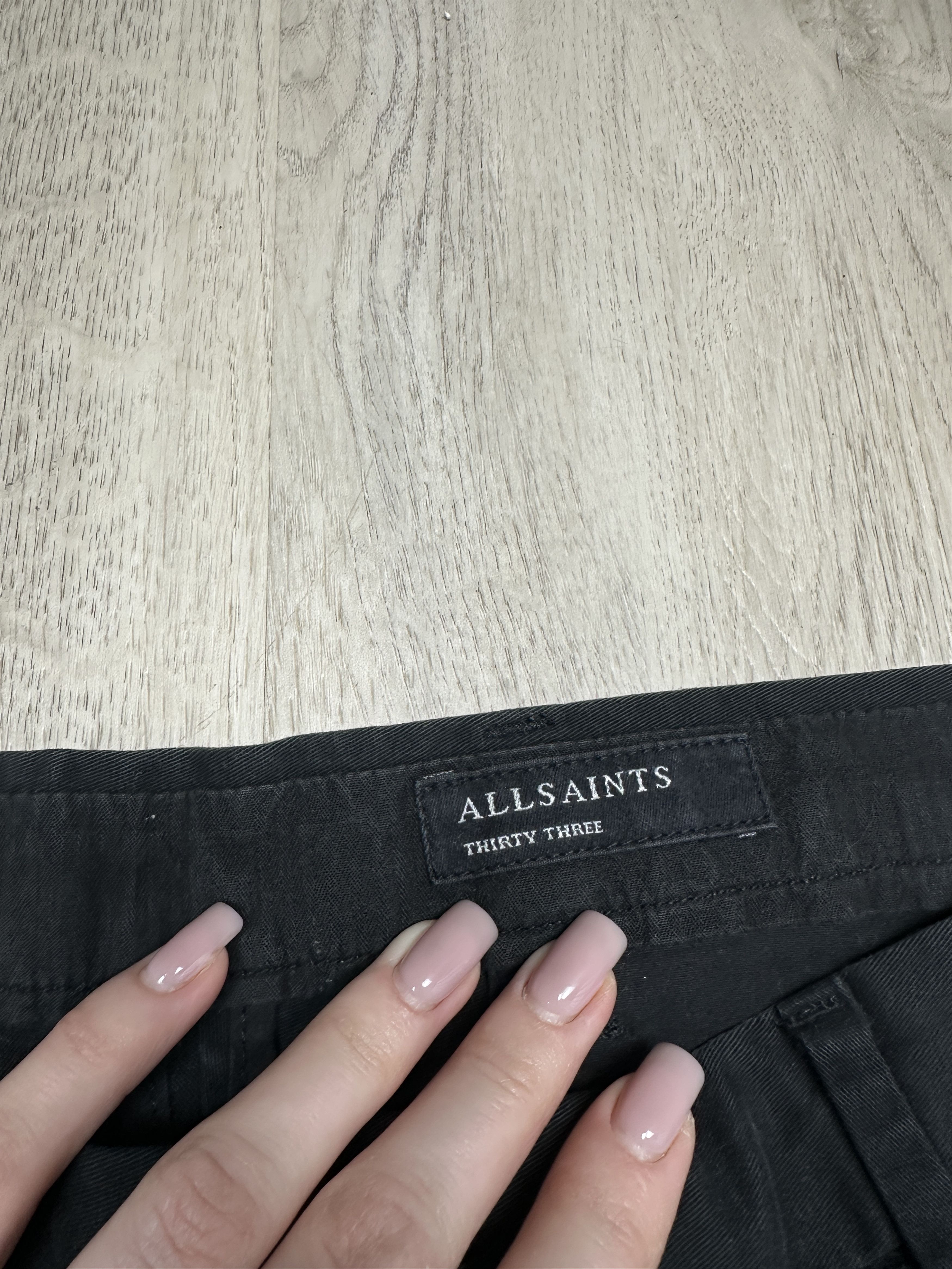 Allsaints Allsaints Mens Remi Chino Pants Size US 33 - 3 Thumbnail