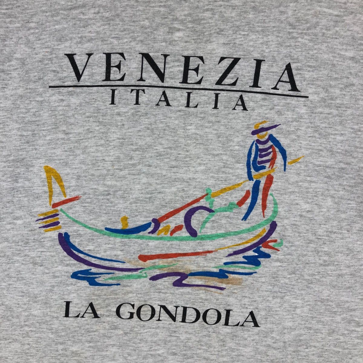 Vintage Vintage Venezia Italia La Gondola Tee Shirt Size US L / EU 52-54 / 3 - 3 Thumbnail