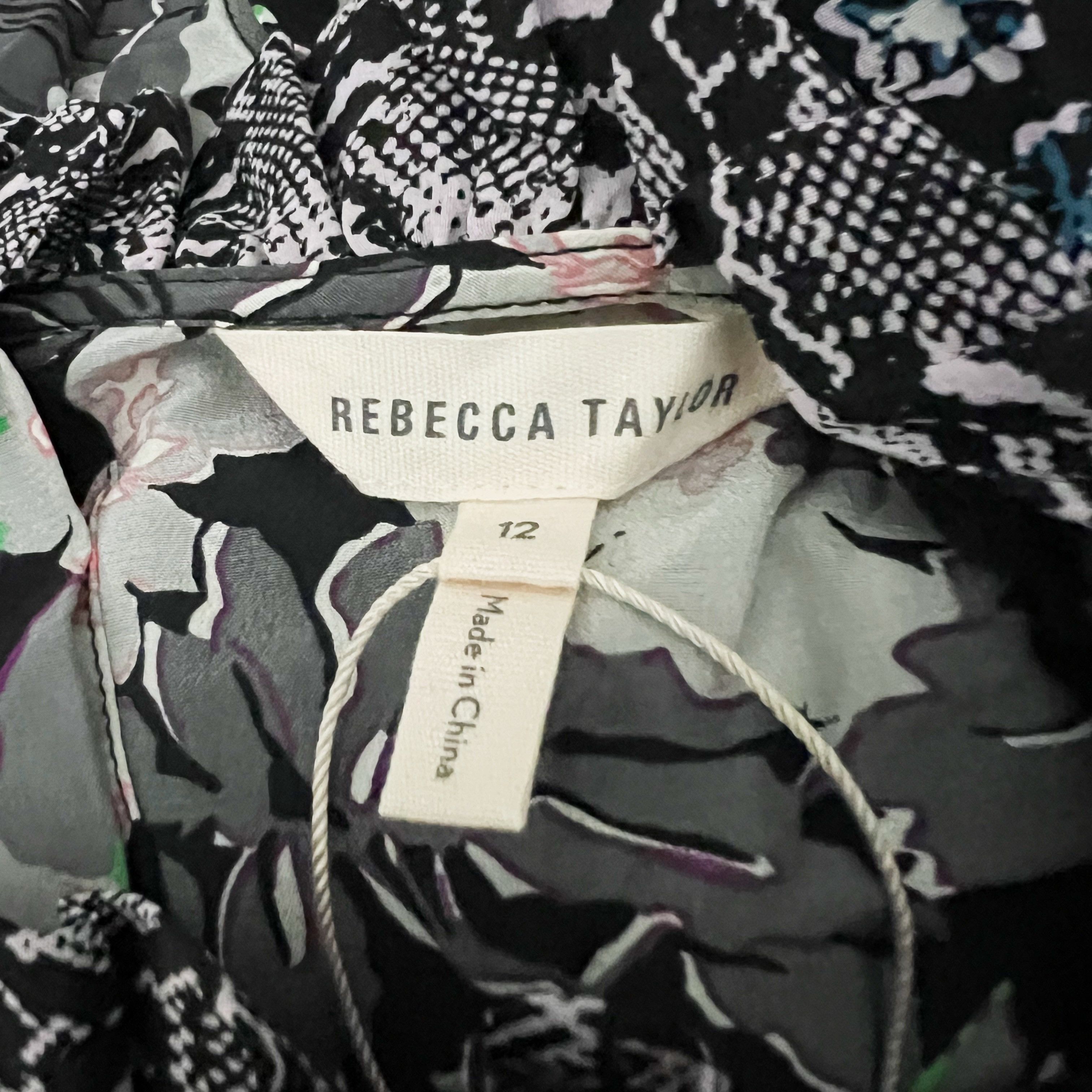 Rebecca Taylor NEW Rebecca Taylor Long Sleeve Patch Print Size XL / US 12-14 / IT 48-50 - 2 Thumbnail