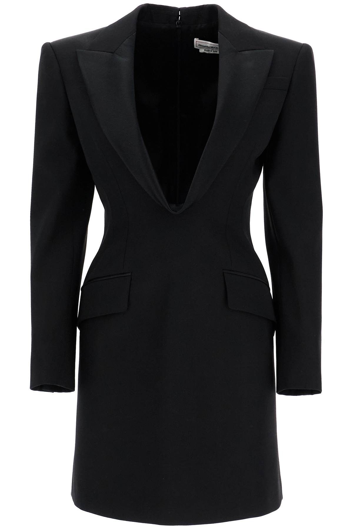 ALEXANDER MCQUEEN Jacket-Style Mini Dress