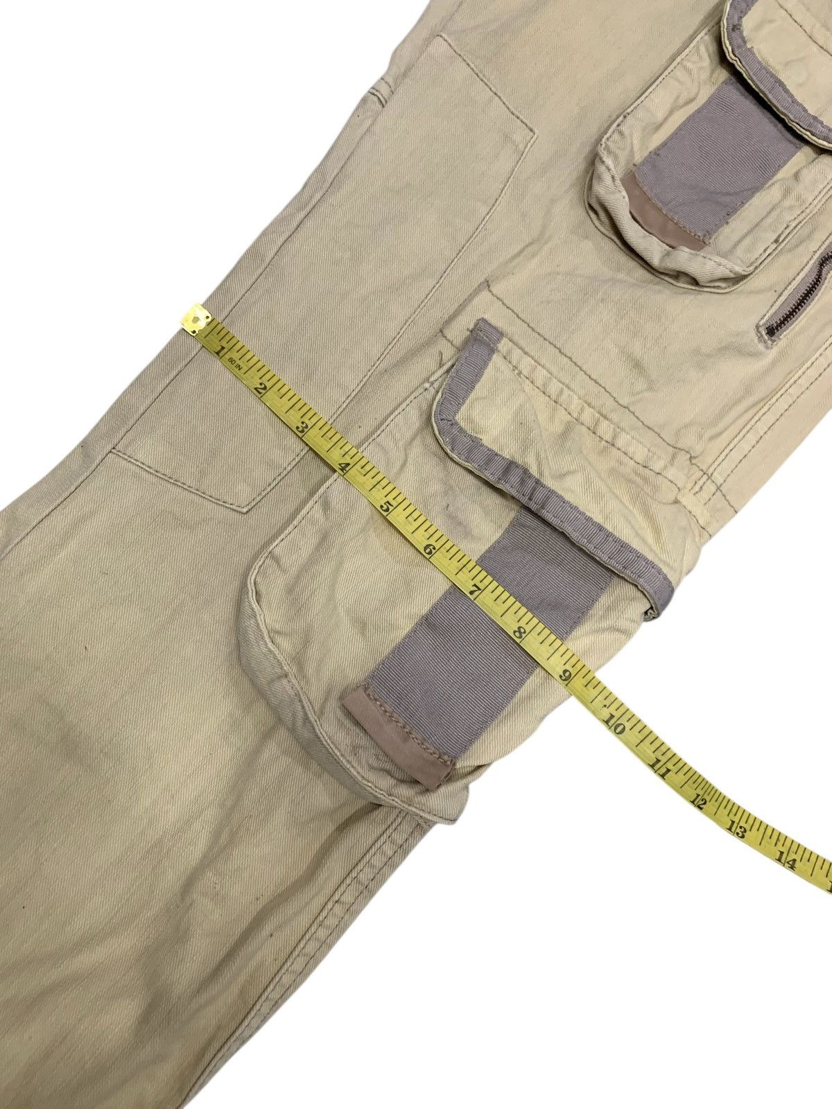 Pelle Pelle Very Rare Pelle Pelle Cargo 7 Pocket Pants Size US 33 - 10 Thumbnail