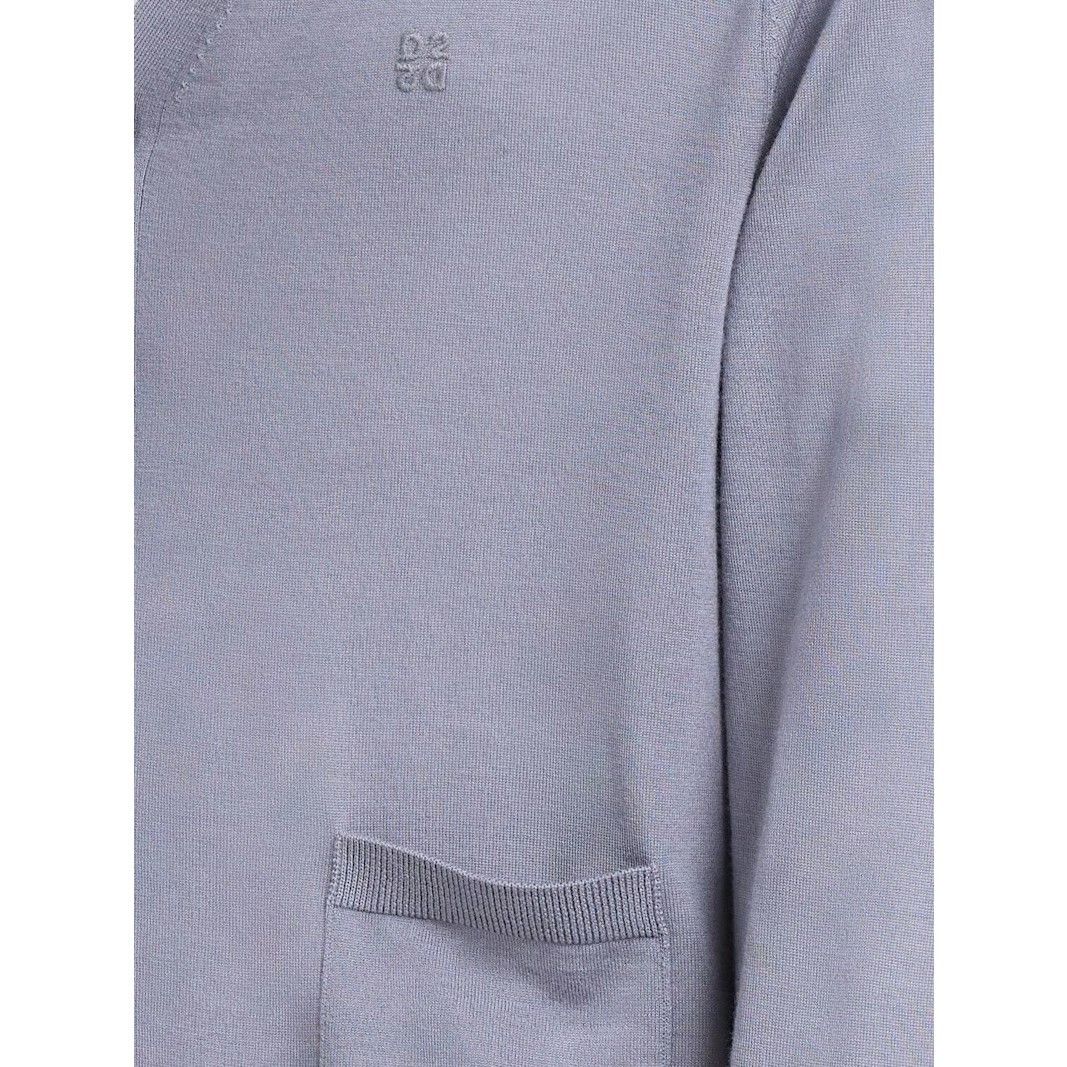 Dsquared2 DSQUARED2 Gray Wool Knit Cardigan New & Authentic (Men's siz Size US L / EU 52-54 / 3 - 2 Thumbnail
