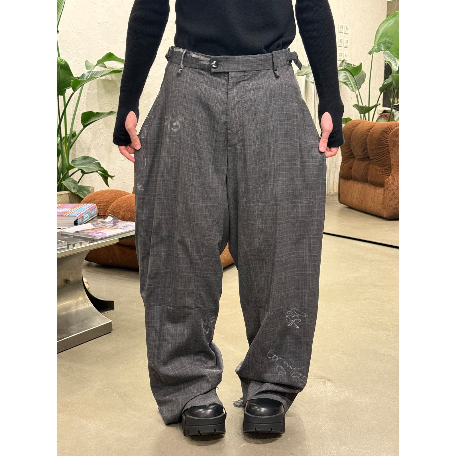 S/S2023 Balenciaga graffiti skater tailored pants