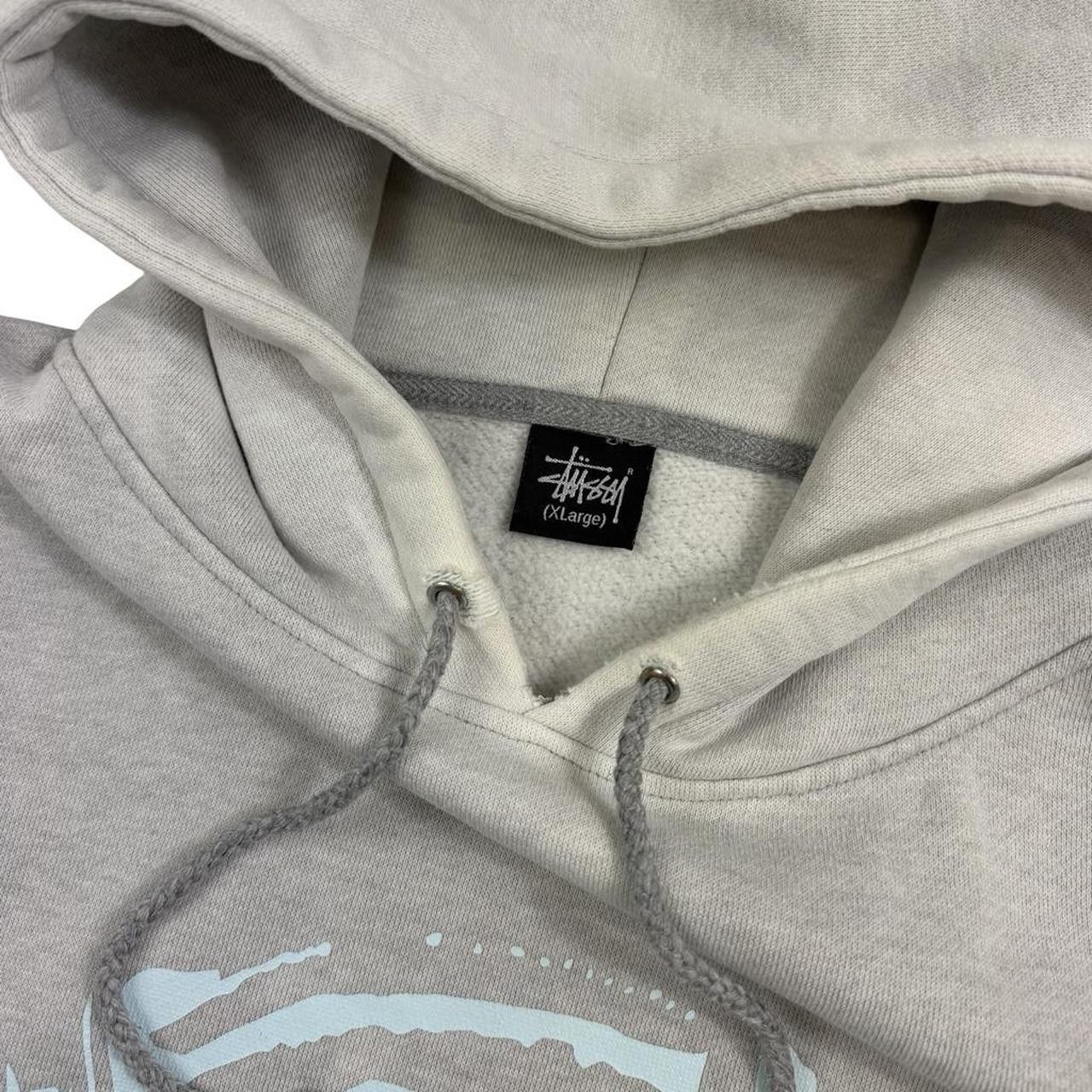 Stussy Vintage 2000s Stussy Pullover Shoe Hoodie - Extra Large Size US XL / EU 56 / 4 - 5 Thumbnail