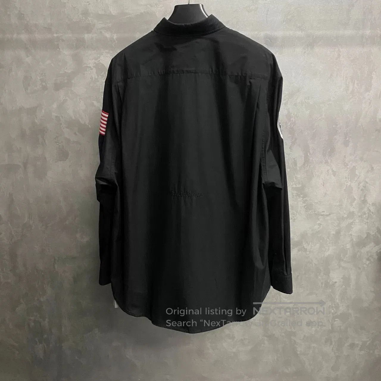 Balenciaga Balenciaga NASA Embroidery Logo Shirt. Size US S / EU 44-46 / 1 - 2 Thumbnail