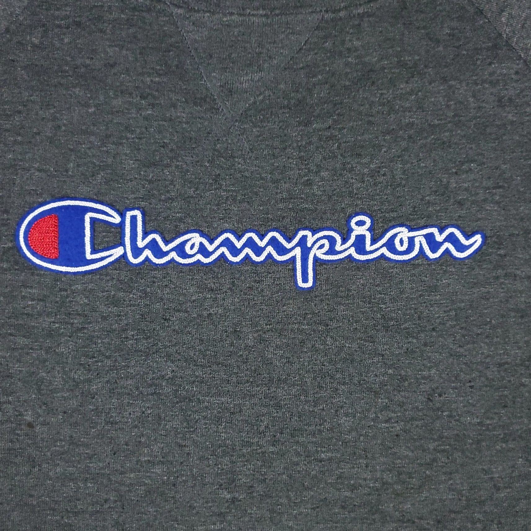 Champion Champion Gray Pullover Sweatshirt Mens Small Casual Long Sleeve Crew Neck Size US S / EU 44-46 / 1 - 2 Thumbnail